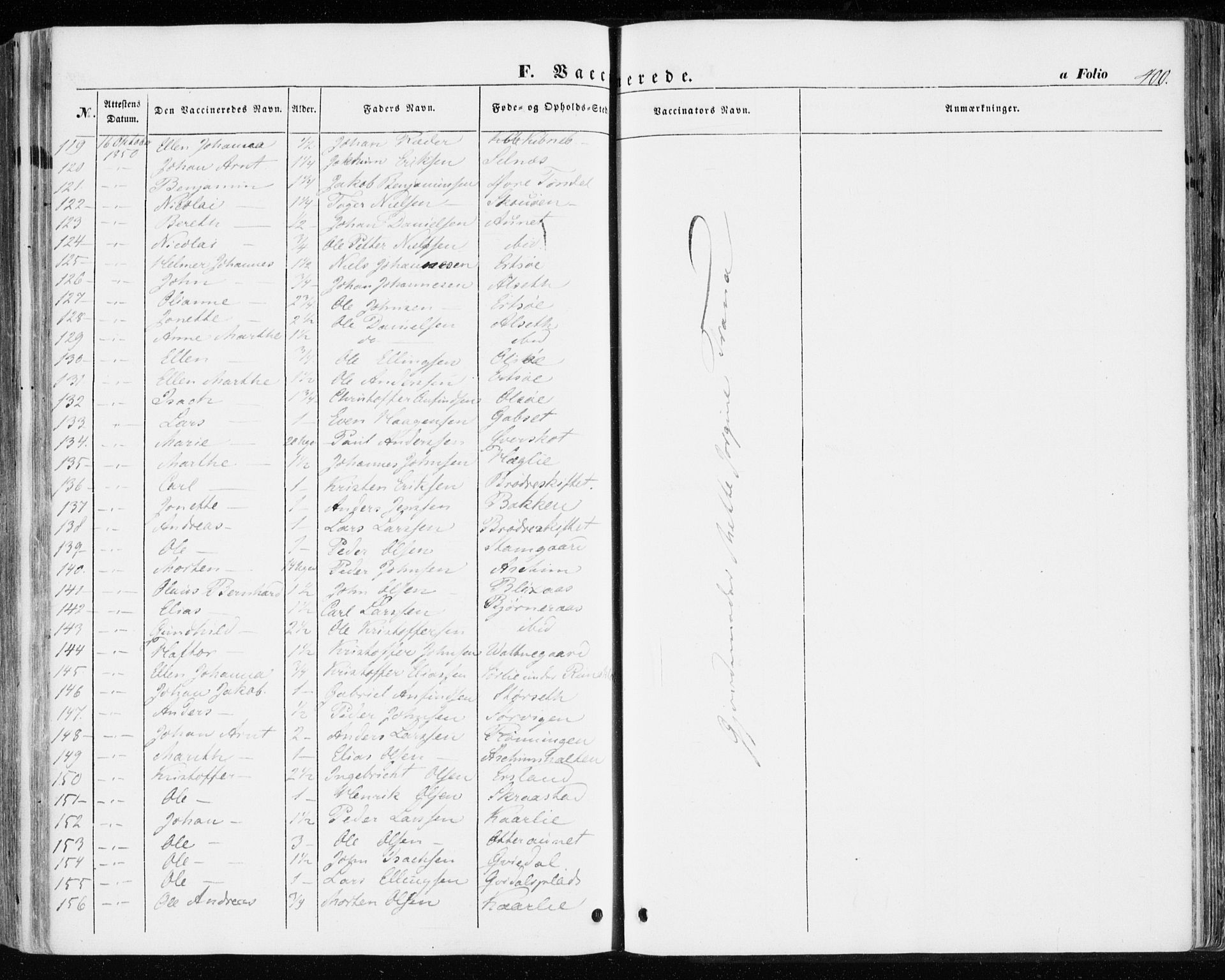 Ministerialprotokoller, klokkerbøker og fødselsregistre - Sør-Trøndelag, AV/SAT-A-1456/646/L0611: Parish register (official) no. 646A09, 1848-1857, p. 400