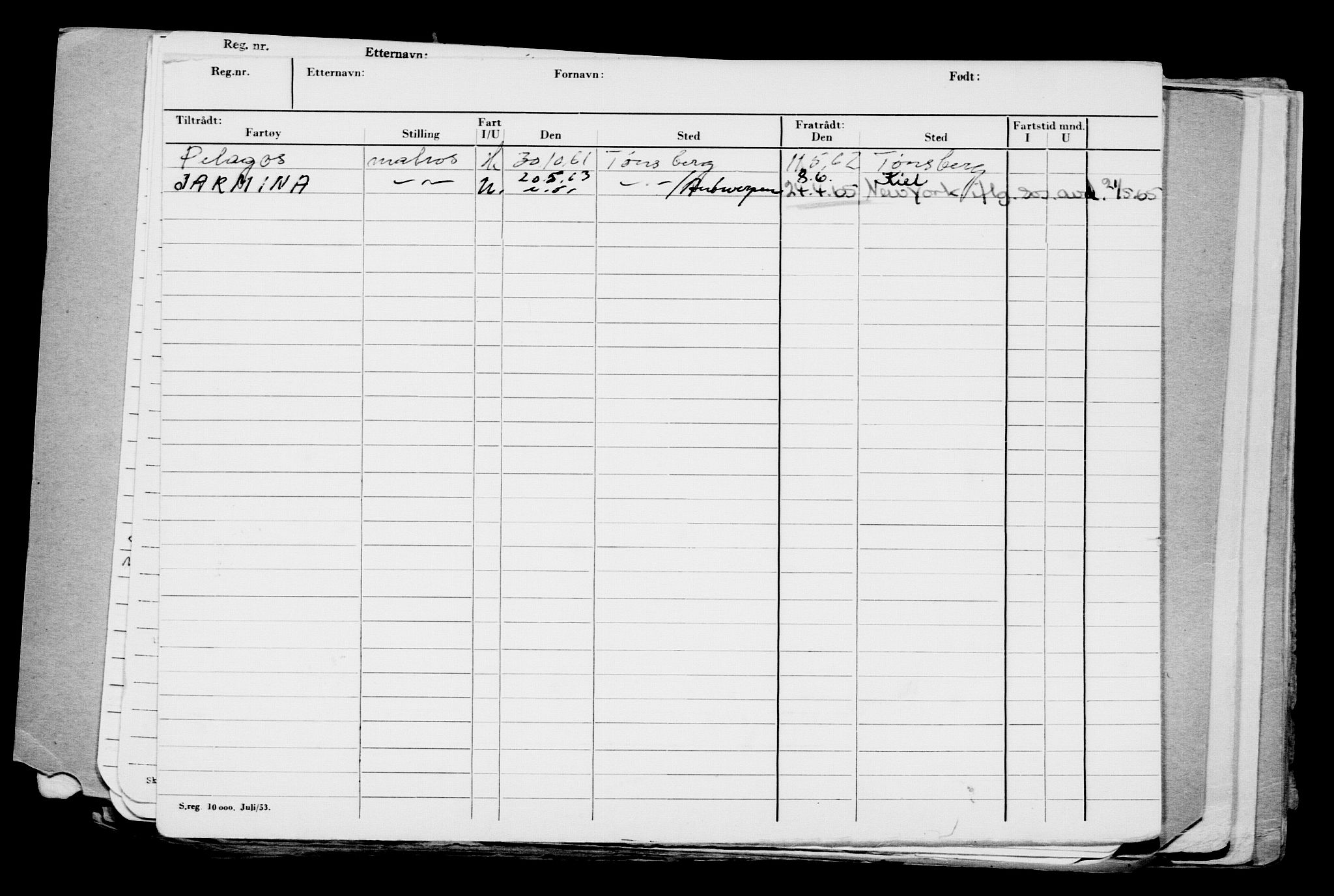 Direktoratet for sjømenn, AV/RA-S-3545/G/Gb/L0091: Hovedkort, 1910, p. 843