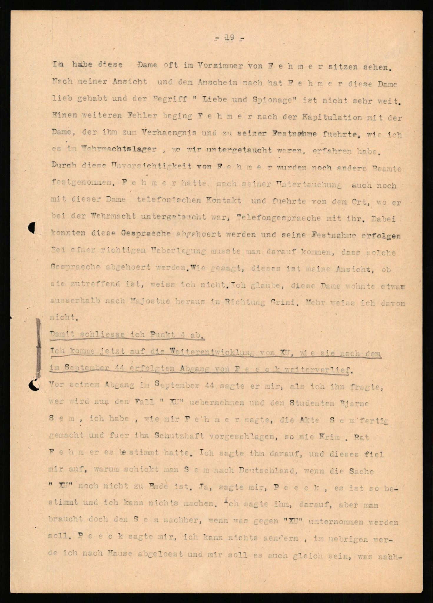 Forsvaret, Forsvarets overkommando II, AV/RA-RAFA-3915/D/Db/L0018: CI Questionaires. Tyske okkupasjonsstyrker i Norge. Tyskere., 1945-1946, p. 227