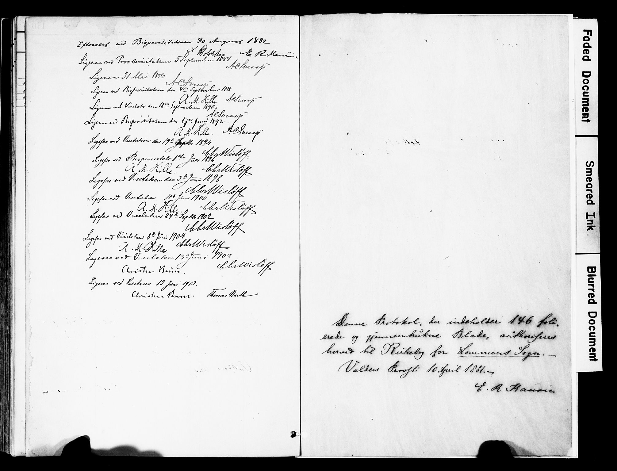 Vestre Slidre prestekontor, AV/SAH-PREST-136/H/Ha/Haa/L0005: Parish register (official) no. 5, 1881-1912, p. 147