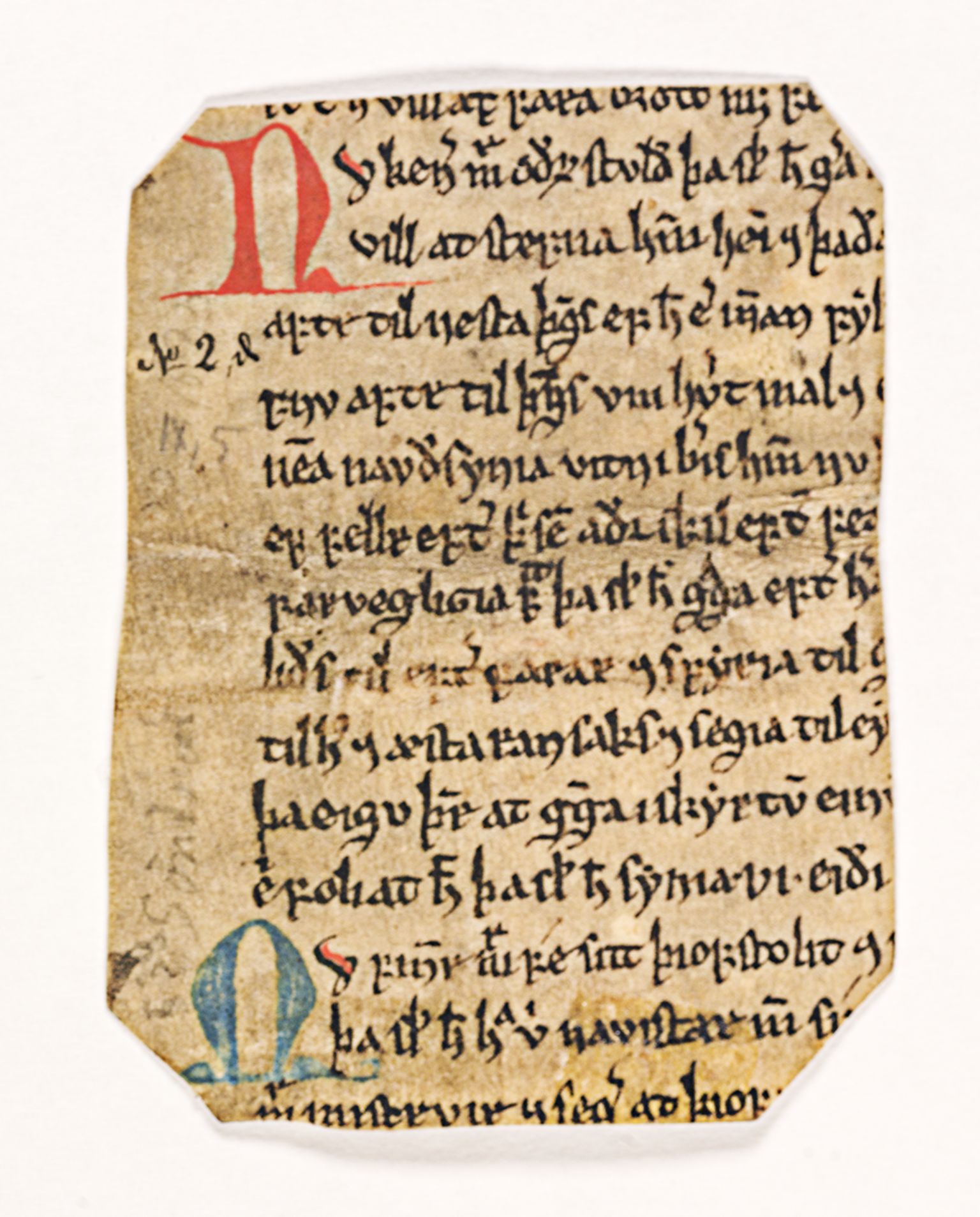 Riksarkivets diplomsamling, RA/EA-5965/F26/L0002: Norrøne membranfragmenter bestand 2-9 (10), 1100-1536, p. 286