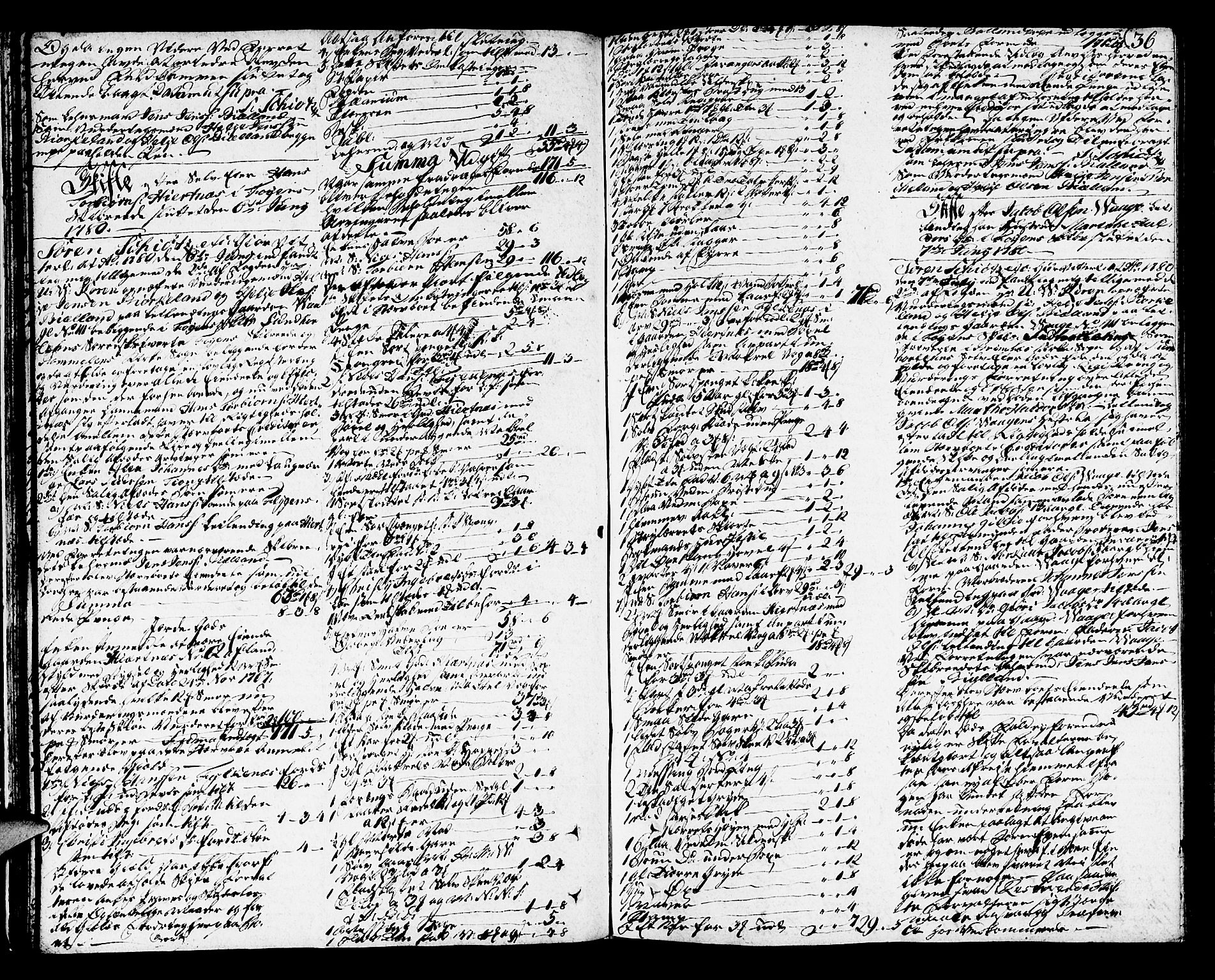 Sunnhordland sorenskrivar, AV/SAB-A-2401/1/H/Ha/Haa/L0009: Skifteprotokollar. Register i protokoll. Fol. 639- ut, 1780-1783, p. 35b-36a