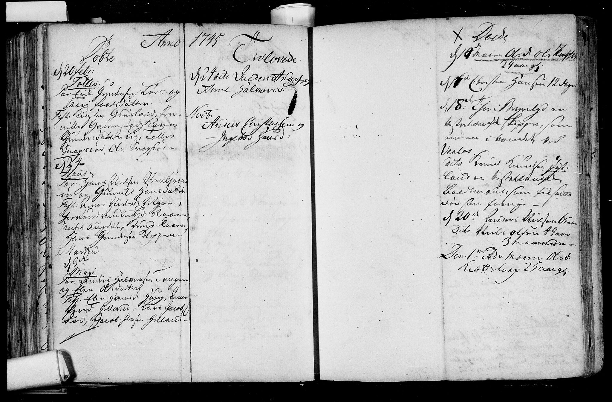 Borre kirkebøker, AV/SAKO-A-338/F/Fa/L0001: Parish register (official) no. I 1, 1710-1750, p. 136