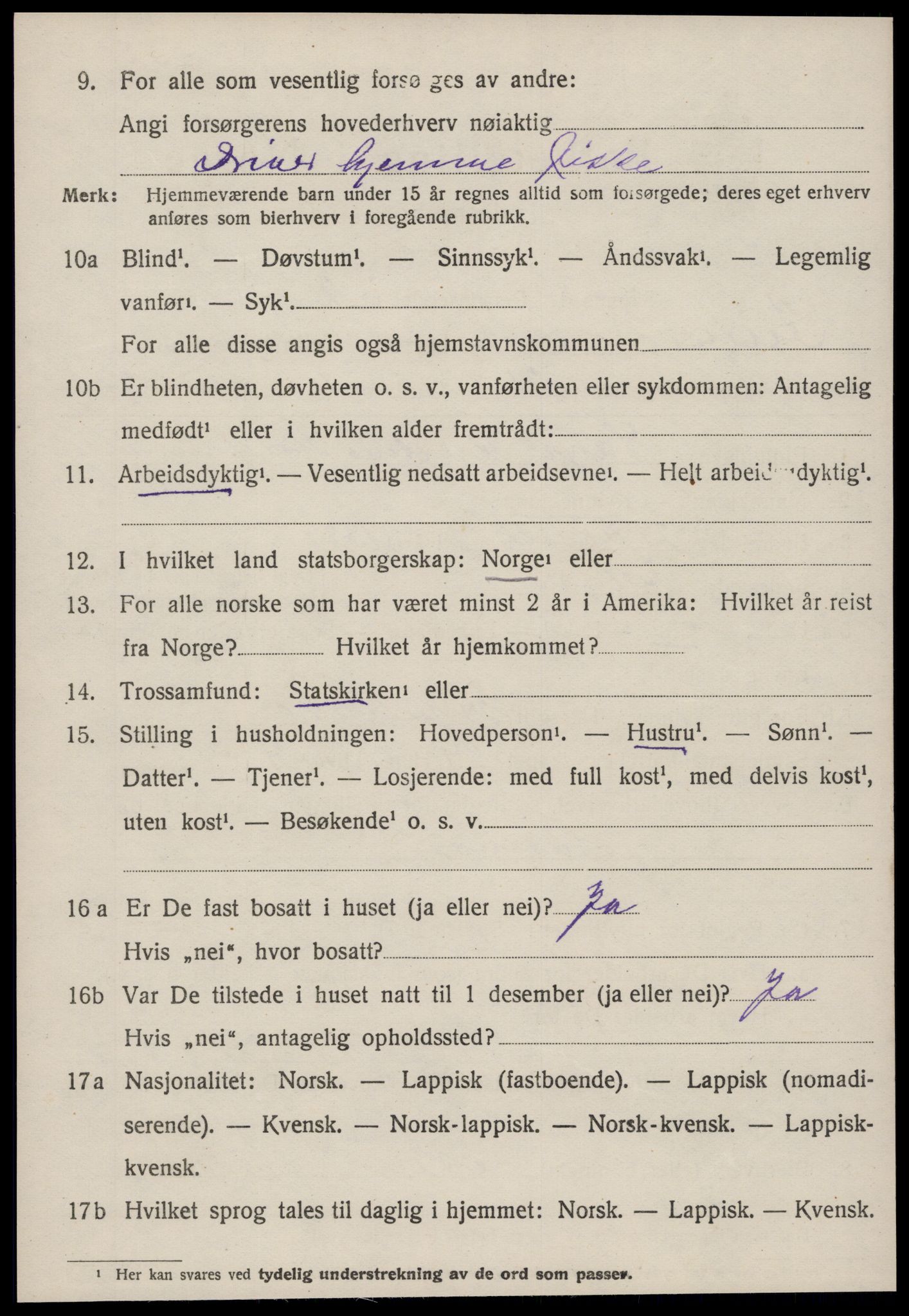 SAT, 1920 census for Fillan, 1920, p. 1751