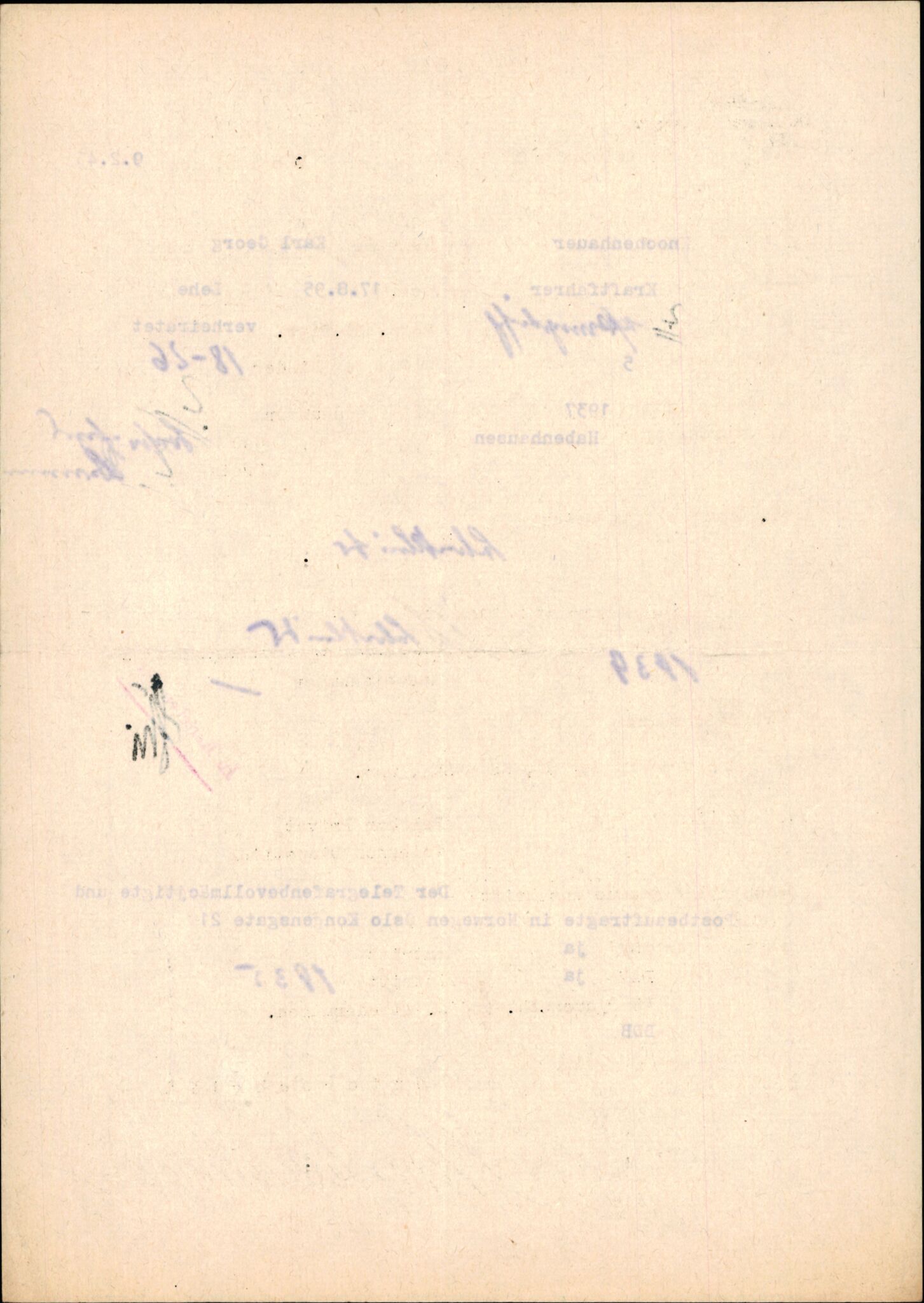 Forsvarets Overkommando. 2 kontor. Arkiv 11.4. Spredte tyske arkivsaker, AV/RA-RAFA-7031/D/Dar/Darb/L0015: Reichskommissariat - NSDAP in Norwegen, 1938-1945, p. 386