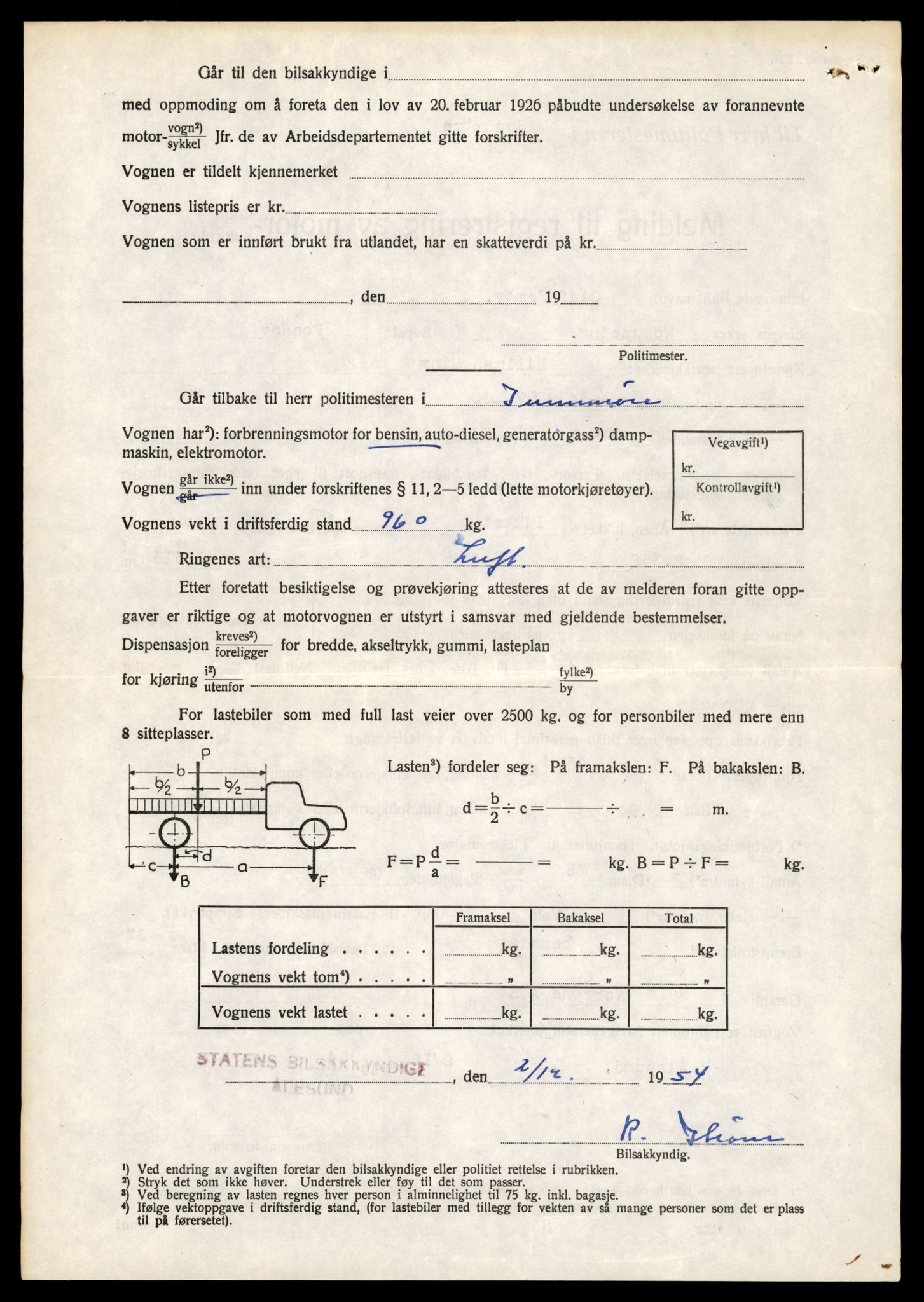 Møre og Romsdal vegkontor - Ålesund trafikkstasjon, SAT/A-4099/F/Fe/L0042: Registreringskort for kjøretøy T 13906 - T 14079, 1927-1998, p. 1708