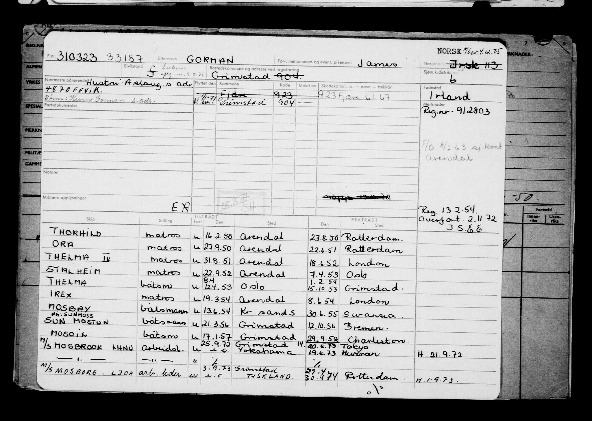 Direktoratet for sjømenn, AV/RA-S-3545/G/Gb/L0217: Hovedkort, 1923, p. 311