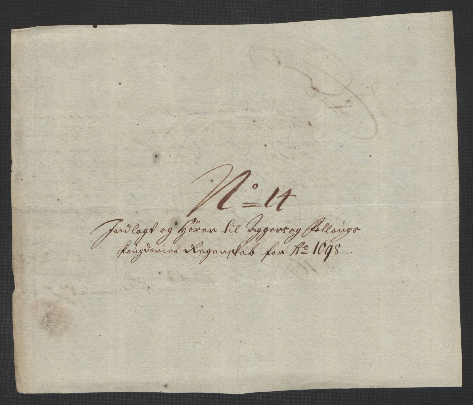 Rentekammeret inntil 1814, Reviderte regnskaper, Fogderegnskap, AV/RA-EA-4092/R10/L0441: Fogderegnskap Aker og Follo, 1698, p. 198