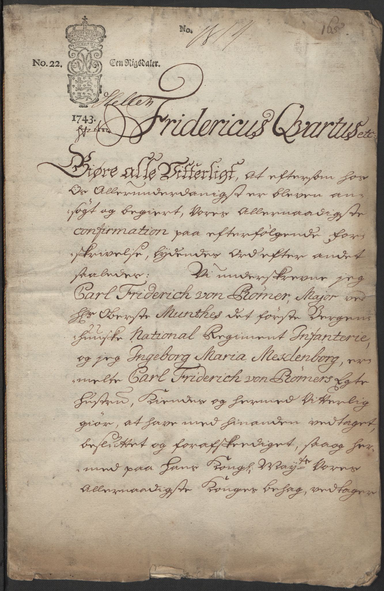 Forsvaret, Generalauditøren, AV/RA-RAFA-1772/F/Fj/Fja/L0028b: --, 1744-1754, p. 2