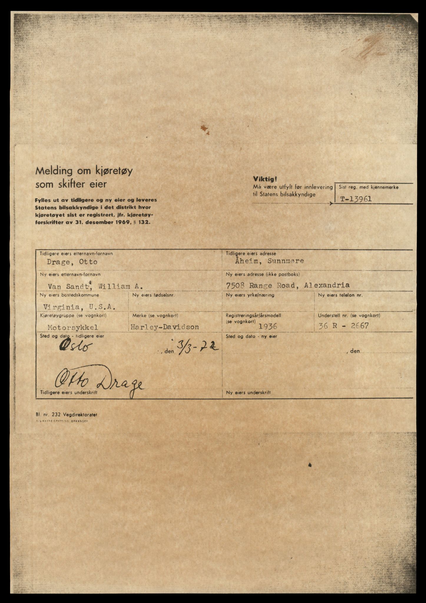 Møre og Romsdal vegkontor - Ålesund trafikkstasjon, AV/SAT-A-4099/F/Fe/L0042: Registreringskort for kjøretøy T 13906 - T 14079, 1927-1998, p. 905