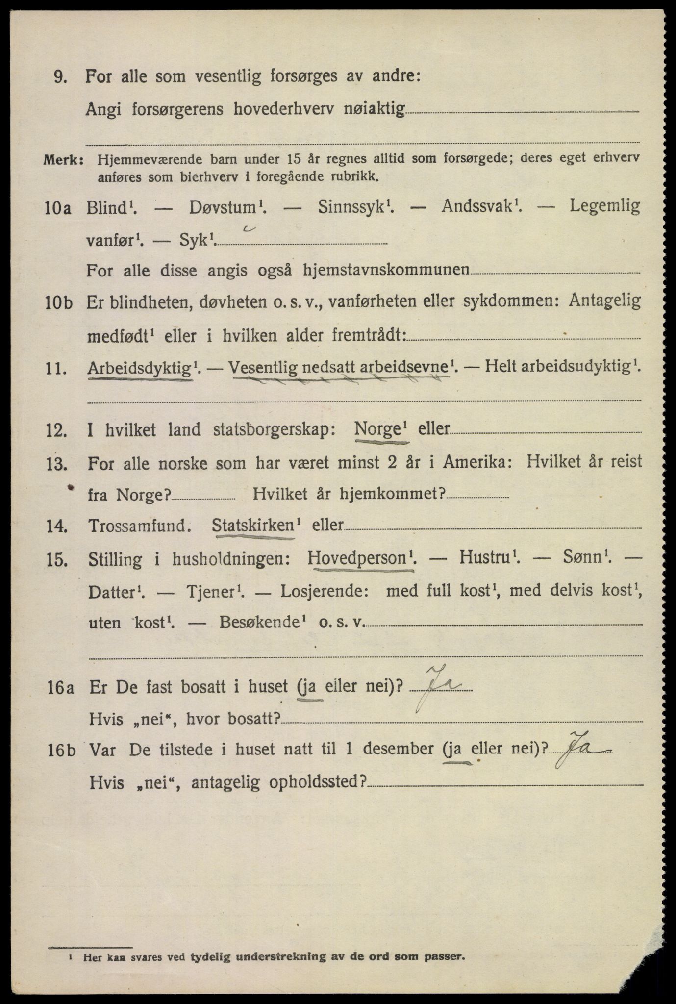 SAKO, 1920 census for Andebu, 1920, p. 6625