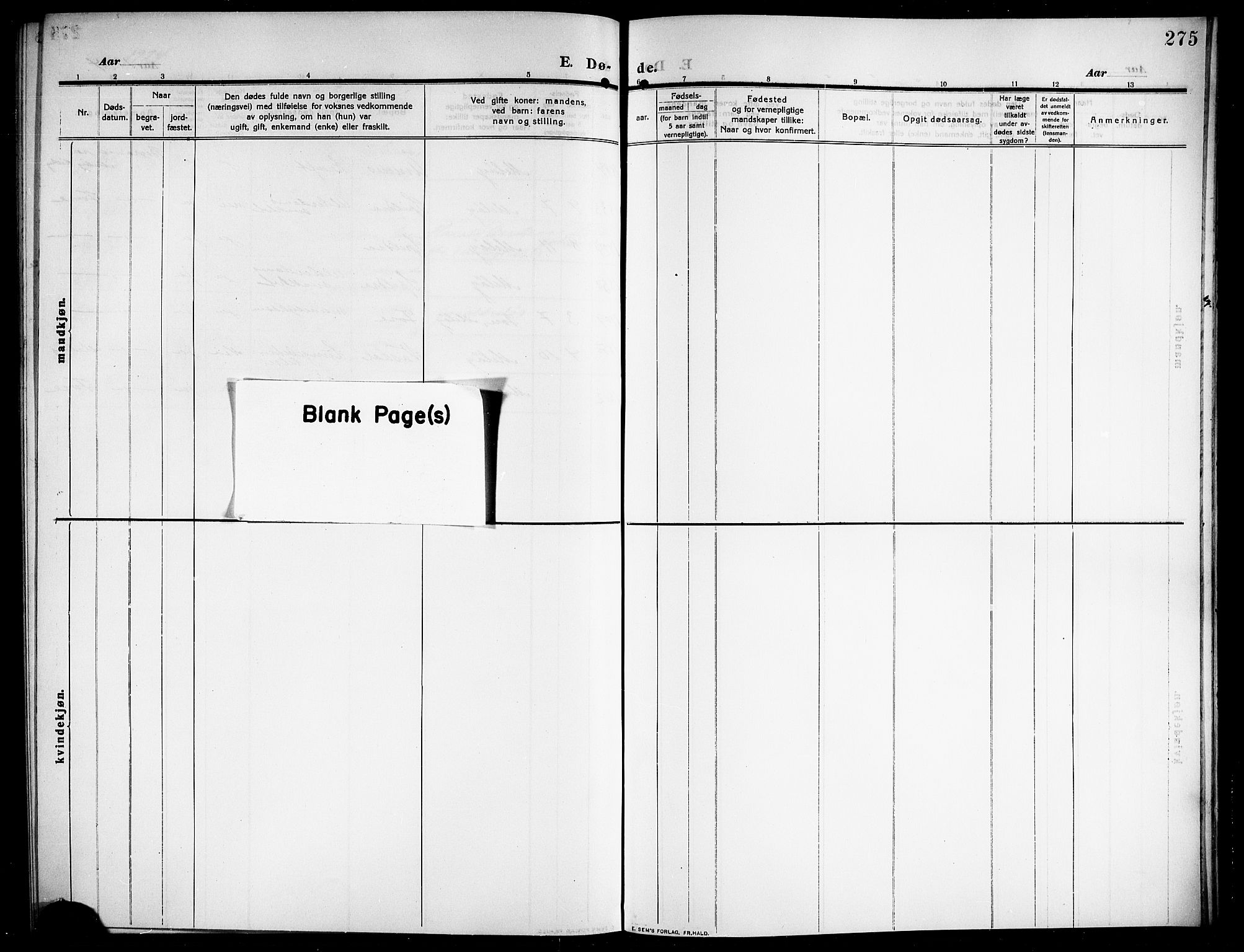 Ministerialprotokoller, klokkerbøker og fødselsregistre - Nordland, AV/SAT-A-1459/843/L0639: Parish register (copy) no. 843C08, 1908-1924, p. 285