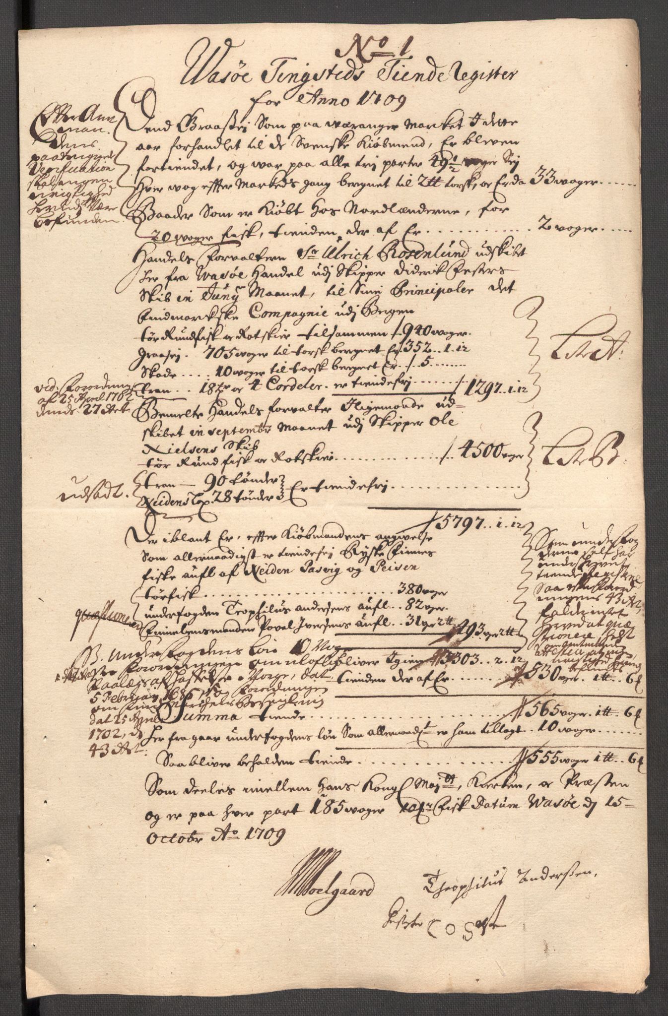 Rentekammeret inntil 1814, Reviderte regnskaper, Fogderegnskap, RA/EA-4092/R69/L4855: Fogderegnskap Finnmark/Vardøhus, 1709-1712, p. 53