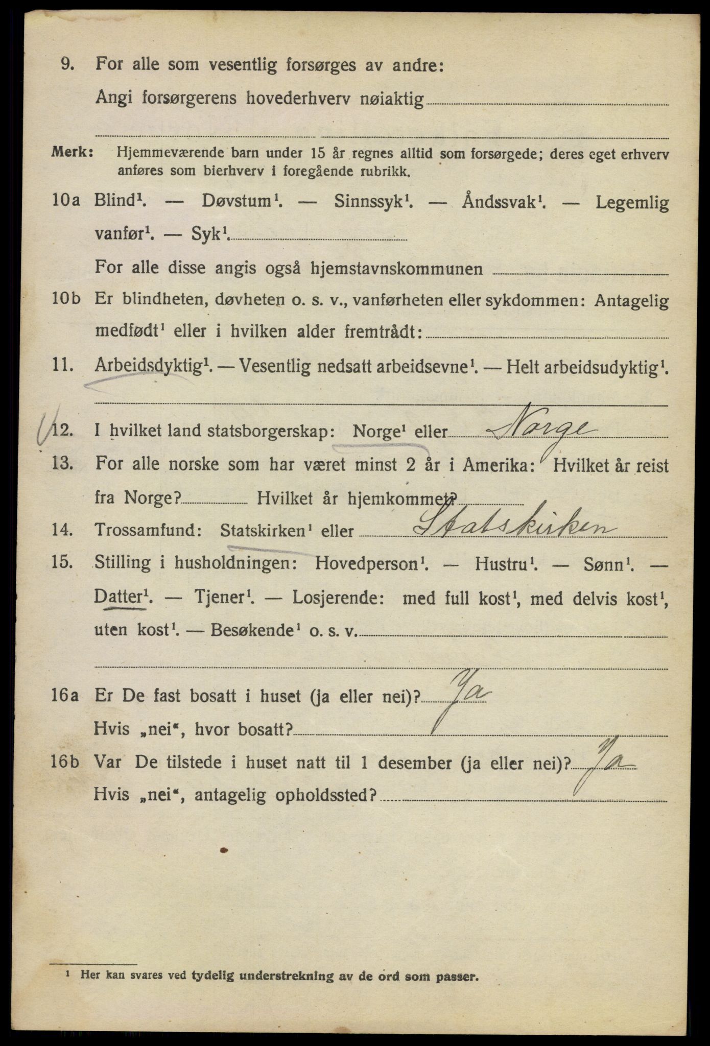 SAO, 1920 census for Kristiania, 1920, p. 318344