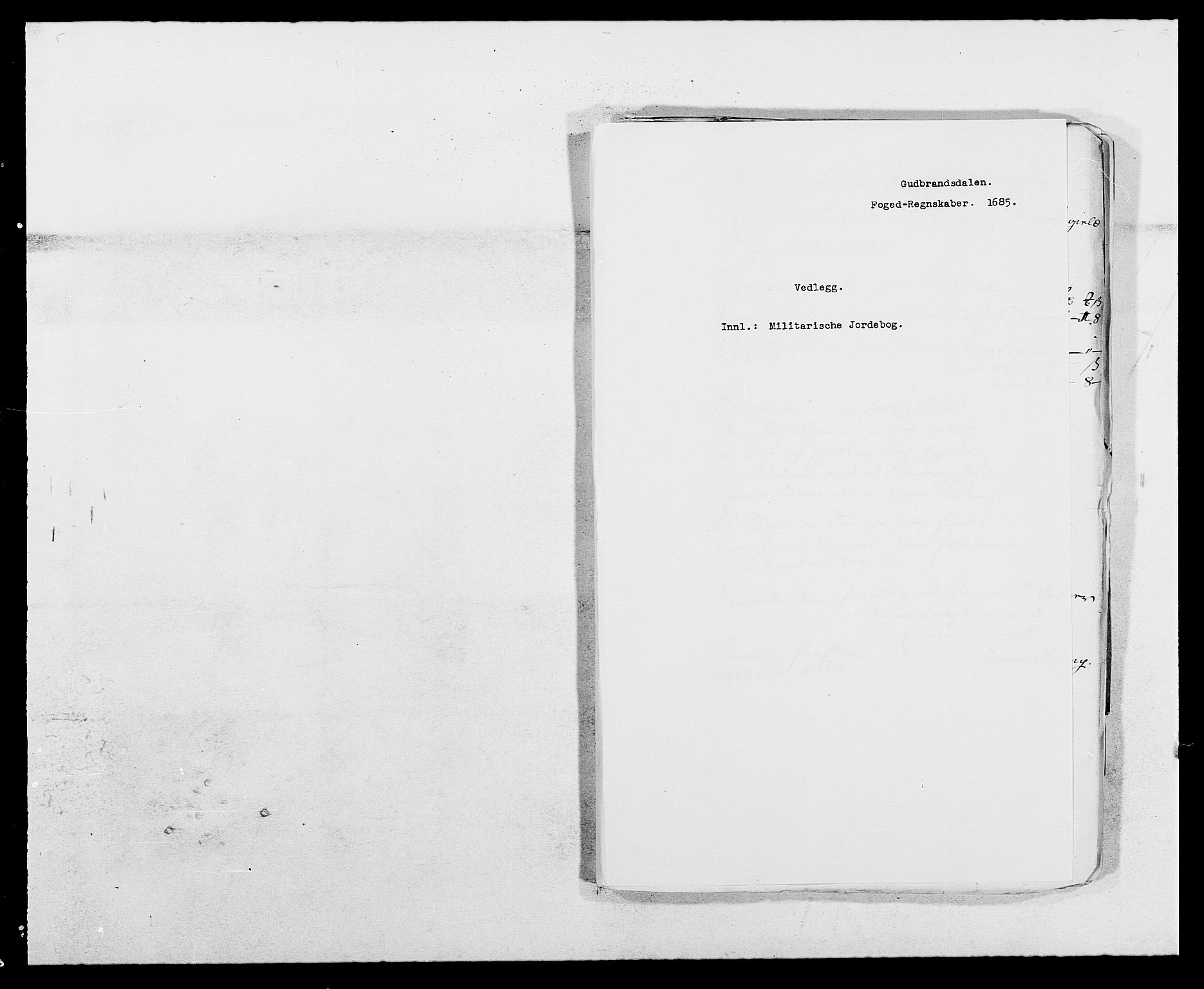 Rentekammeret inntil 1814, Reviderte regnskaper, Fogderegnskap, RA/EA-4092/R17/L1160: Fogderegnskap Gudbrandsdal, 1682-1689, p. 278