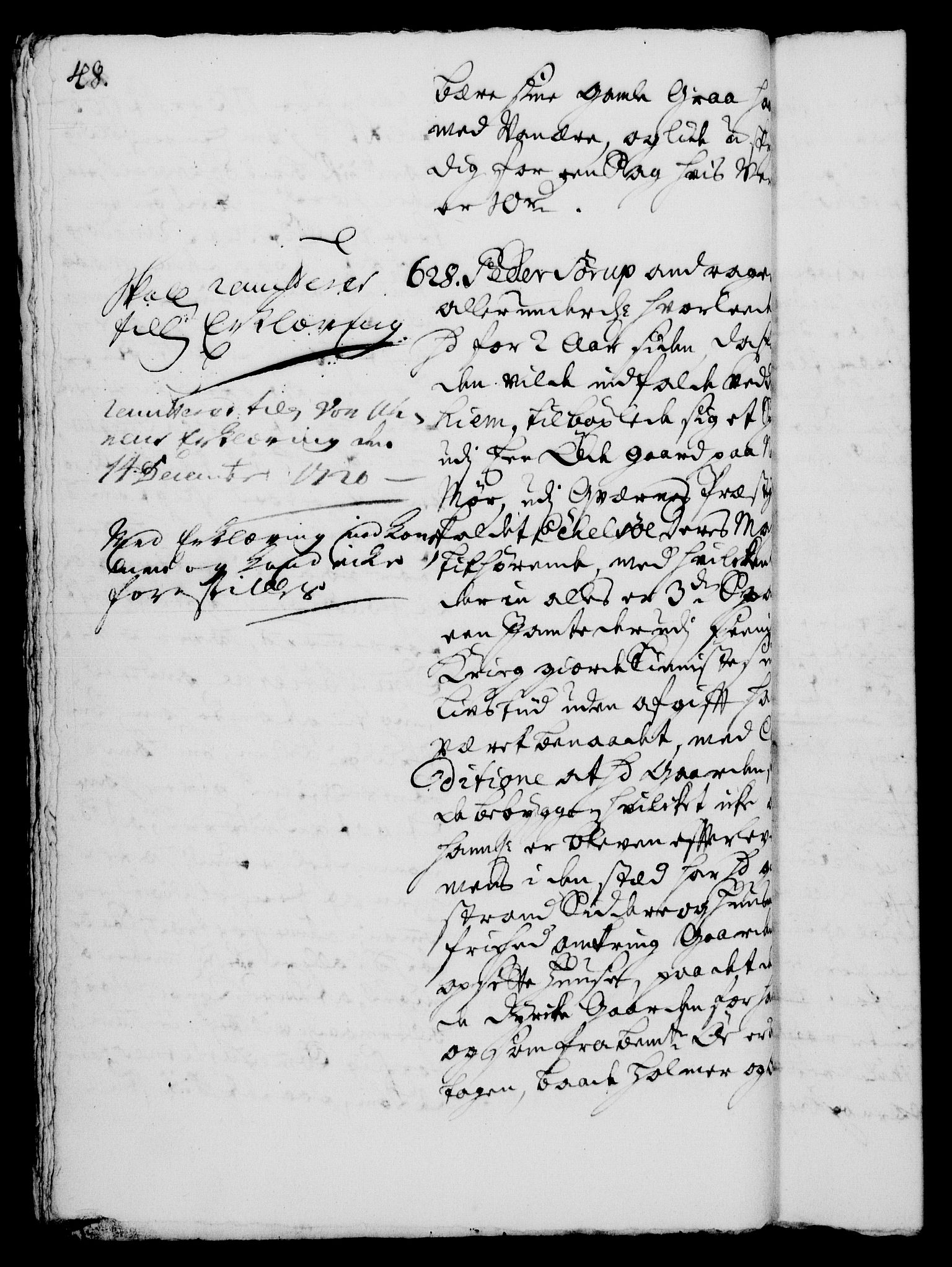 Rentekammeret, Kammerkanselliet, AV/RA-EA-3111/G/Gh/Gha/L0003: Norsk ekstraktmemorialprotokoll, sak. 600-765 (merket RK 53.48), 1720-1721, p. 48