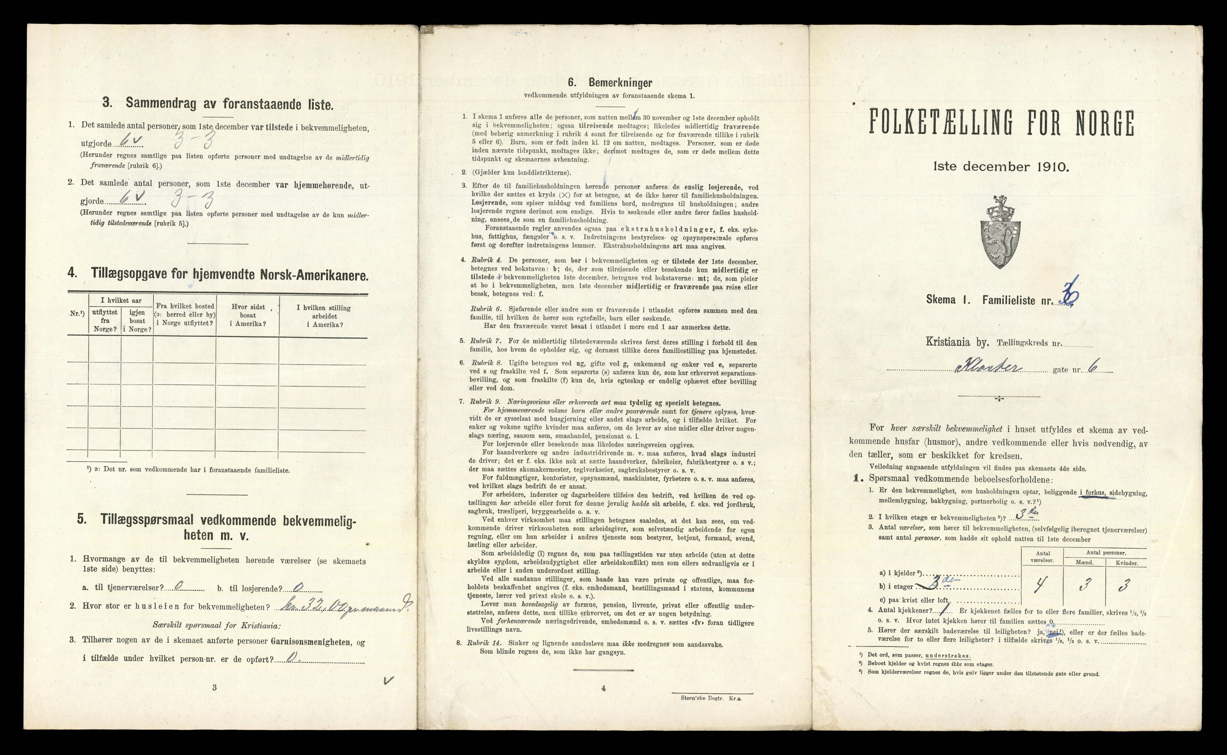 RA, 1910 census for Kristiania, 1910, p. 51123