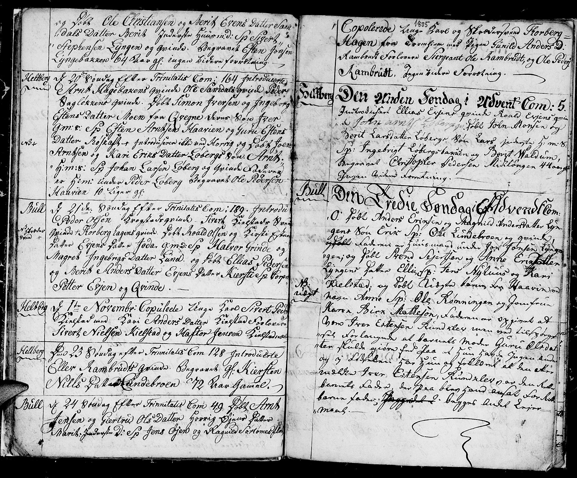 Ministerialprotokoller, klokkerbøker og fødselsregistre - Sør-Trøndelag, SAT/A-1456/692/L1106: Parish register (copy) no. 692C01, 1802-1808