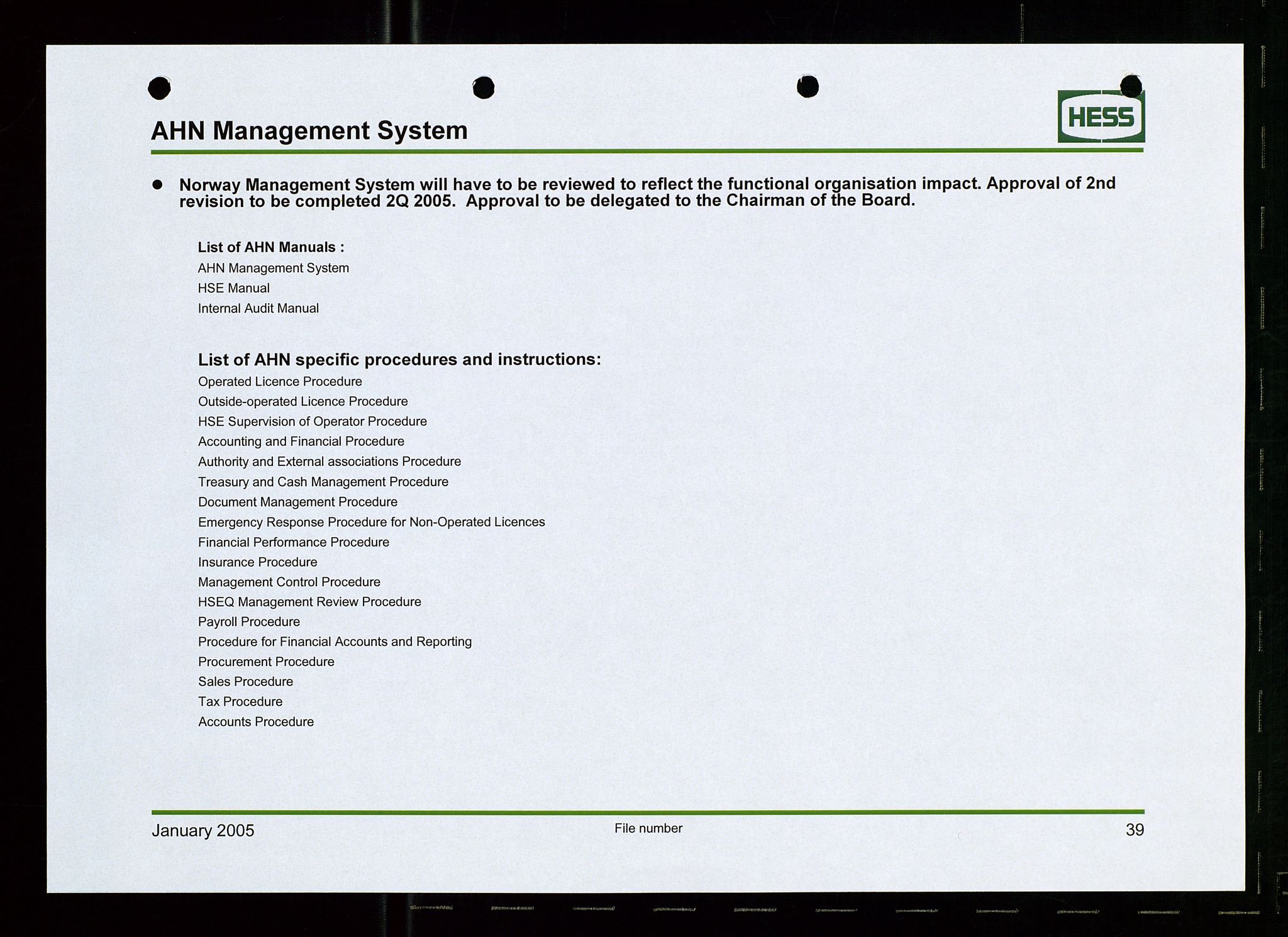 Pa 1766 - Hess Norge AS, AV/SAST-A-102451/A/Aa/L0005: Referater og sakspapirer, 2002-2005, p. 326