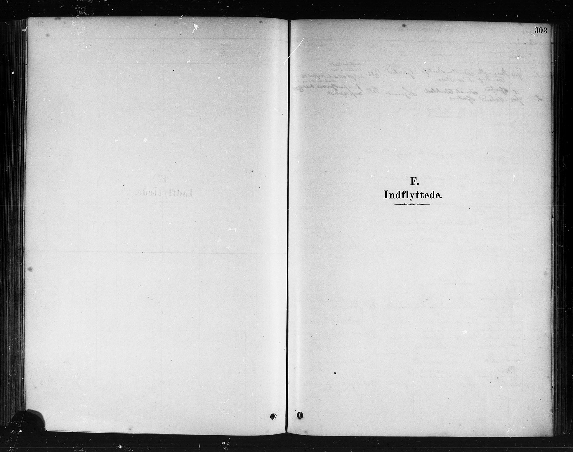 Herdla Sokneprestembete, SAB/A-75701/H/Haa: Parish register (official) no. A 3, 1878-1890, p. 303