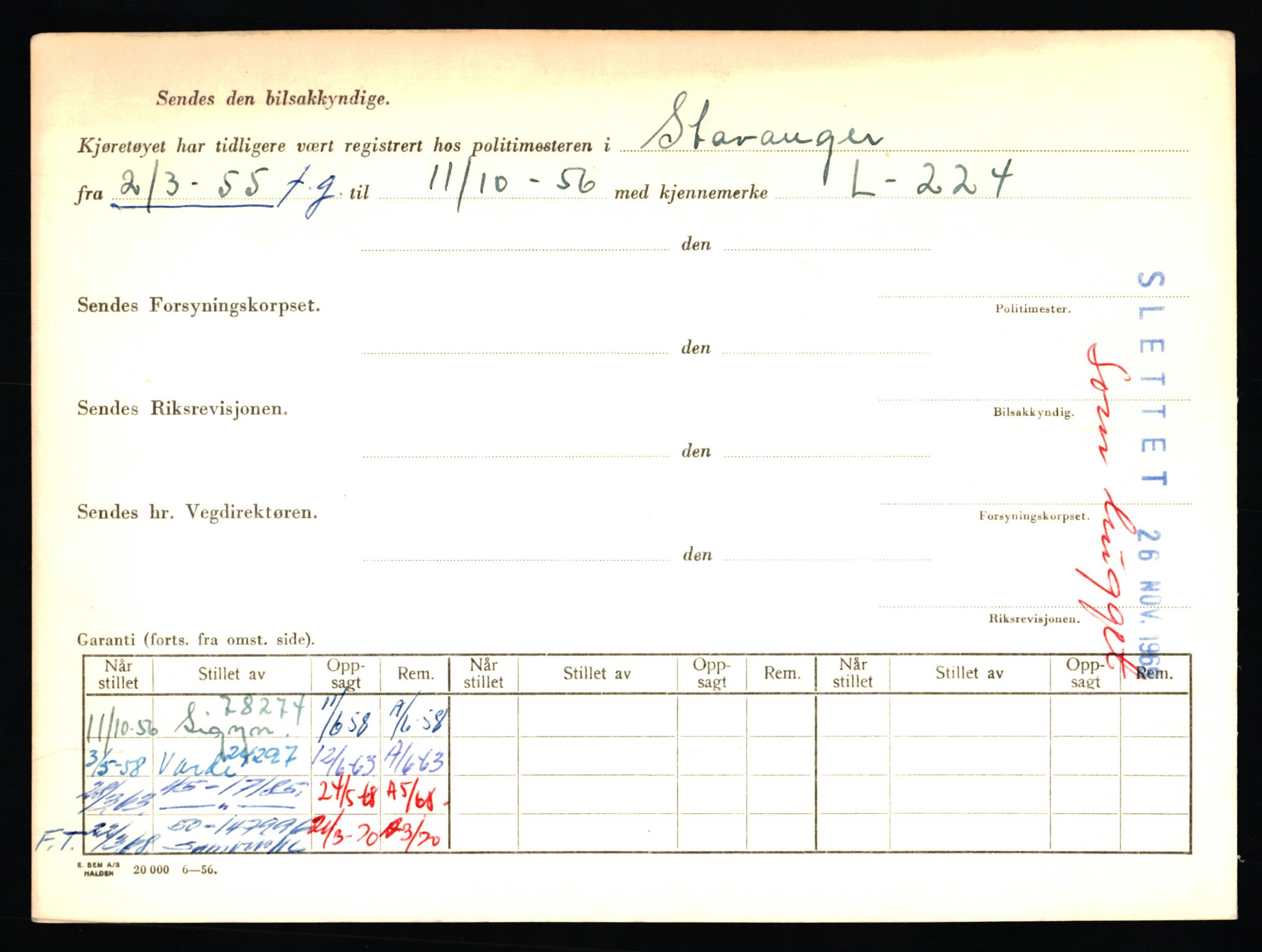 Stavanger trafikkstasjon, AV/SAST-A-101942/0/F/L0019: L-10500 - L-10999, 1930-1971, p. 1176