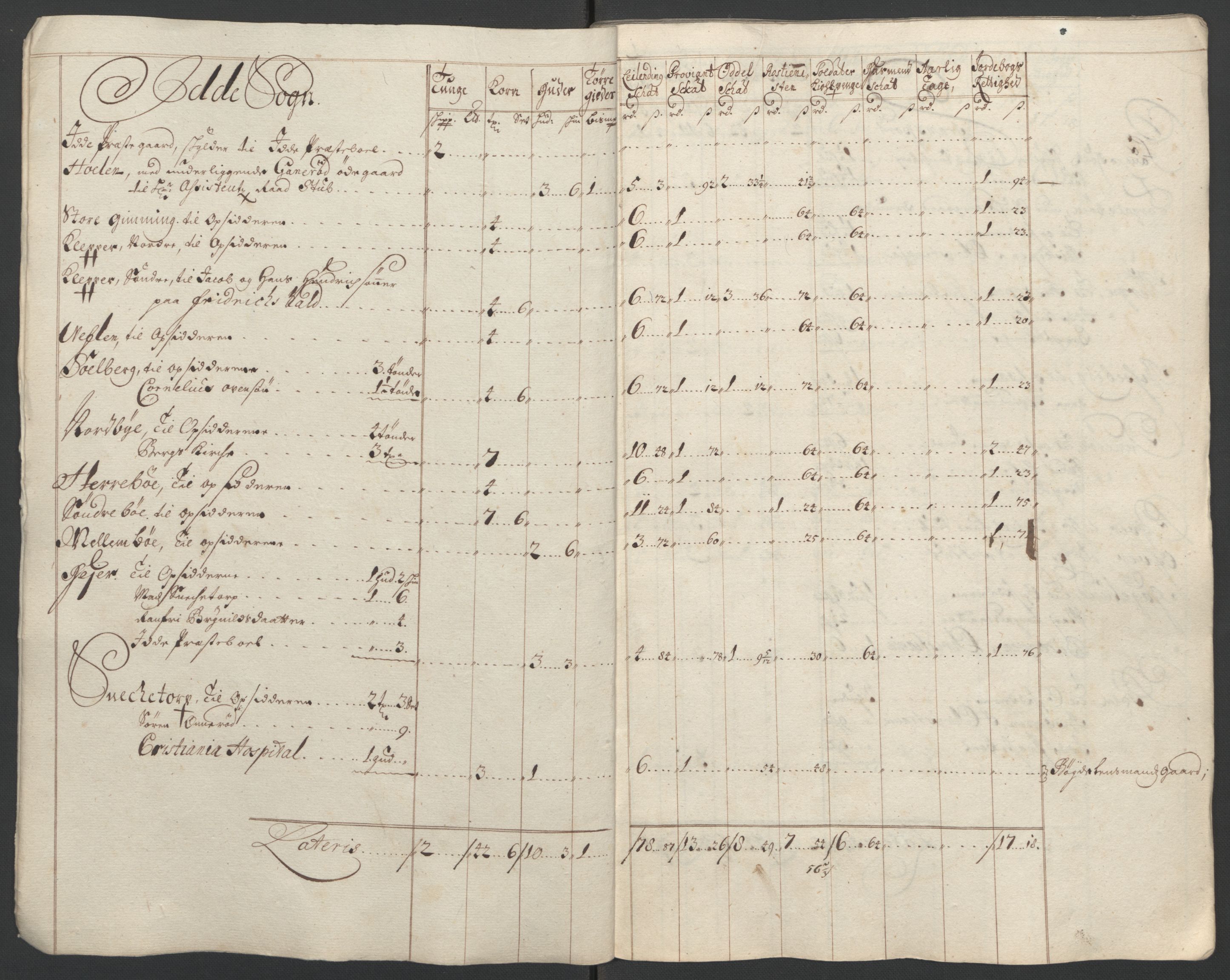 Rentekammeret inntil 1814, Reviderte regnskaper, Fogderegnskap, RA/EA-4092/R01/L0014: Fogderegnskap Idd og Marker, 1699, p. 47