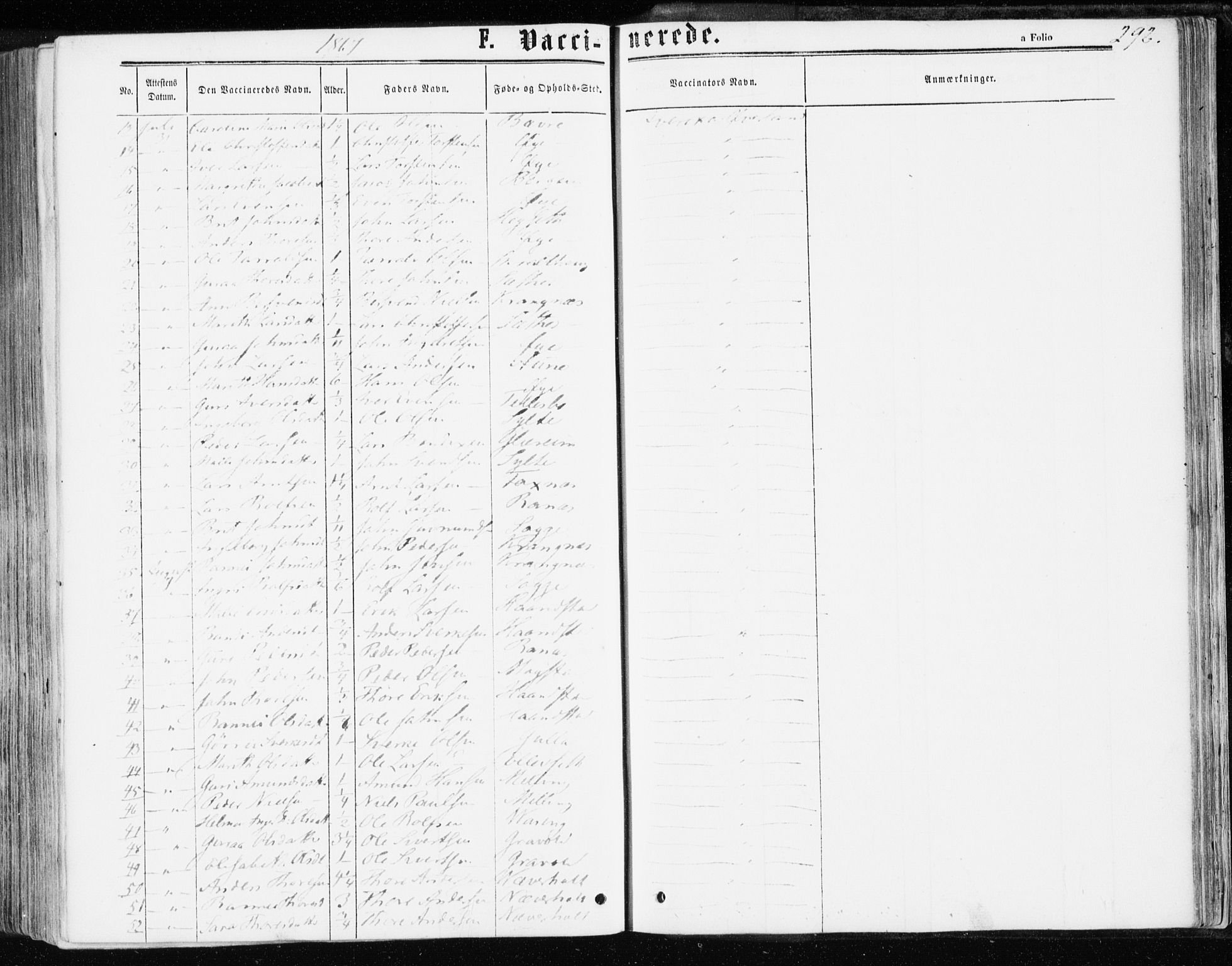 Ministerialprotokoller, klokkerbøker og fødselsregistre - Møre og Romsdal, AV/SAT-A-1454/595/L1045: Parish register (official) no. 595A07, 1863-1873, p. 292