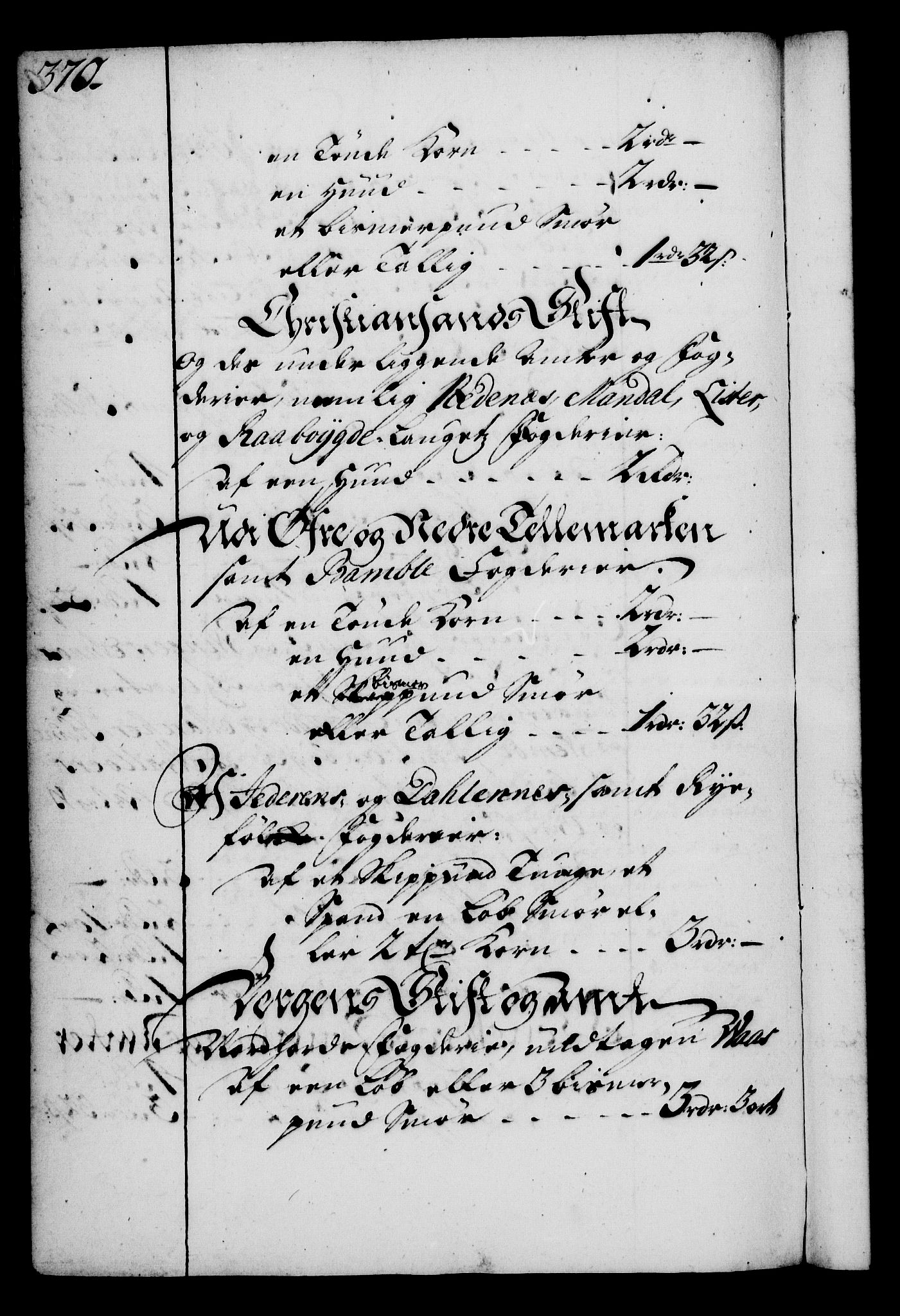 Rentekammeret, Kammerkanselliet, RA/EA-3111/G/Gg/Gga/L0003: Norsk ekspedisjonsprotokoll med register (merket RK 53.3), 1727-1734, p. 370