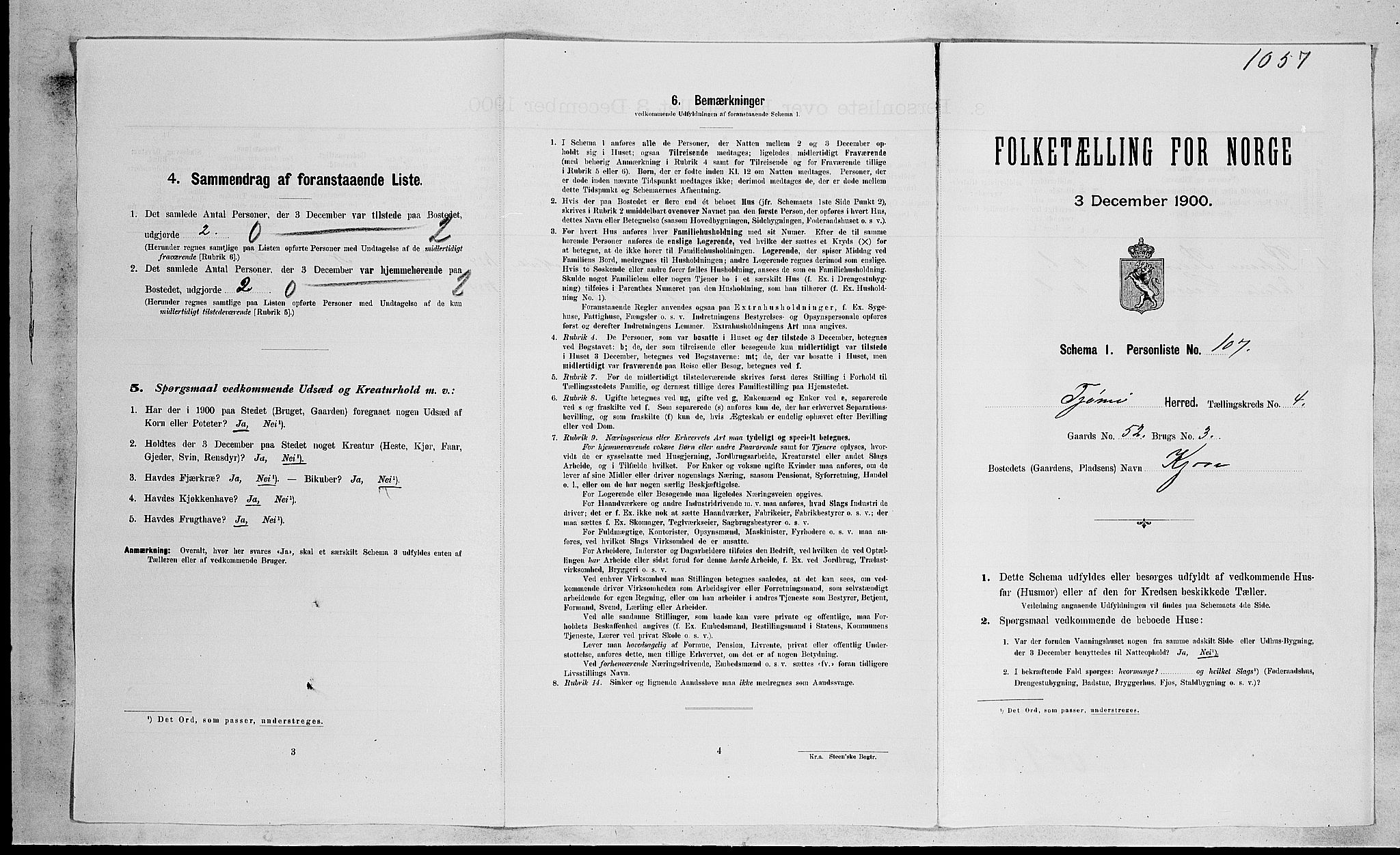 RA, 1900 census for Tjøme, 1900, p. 821