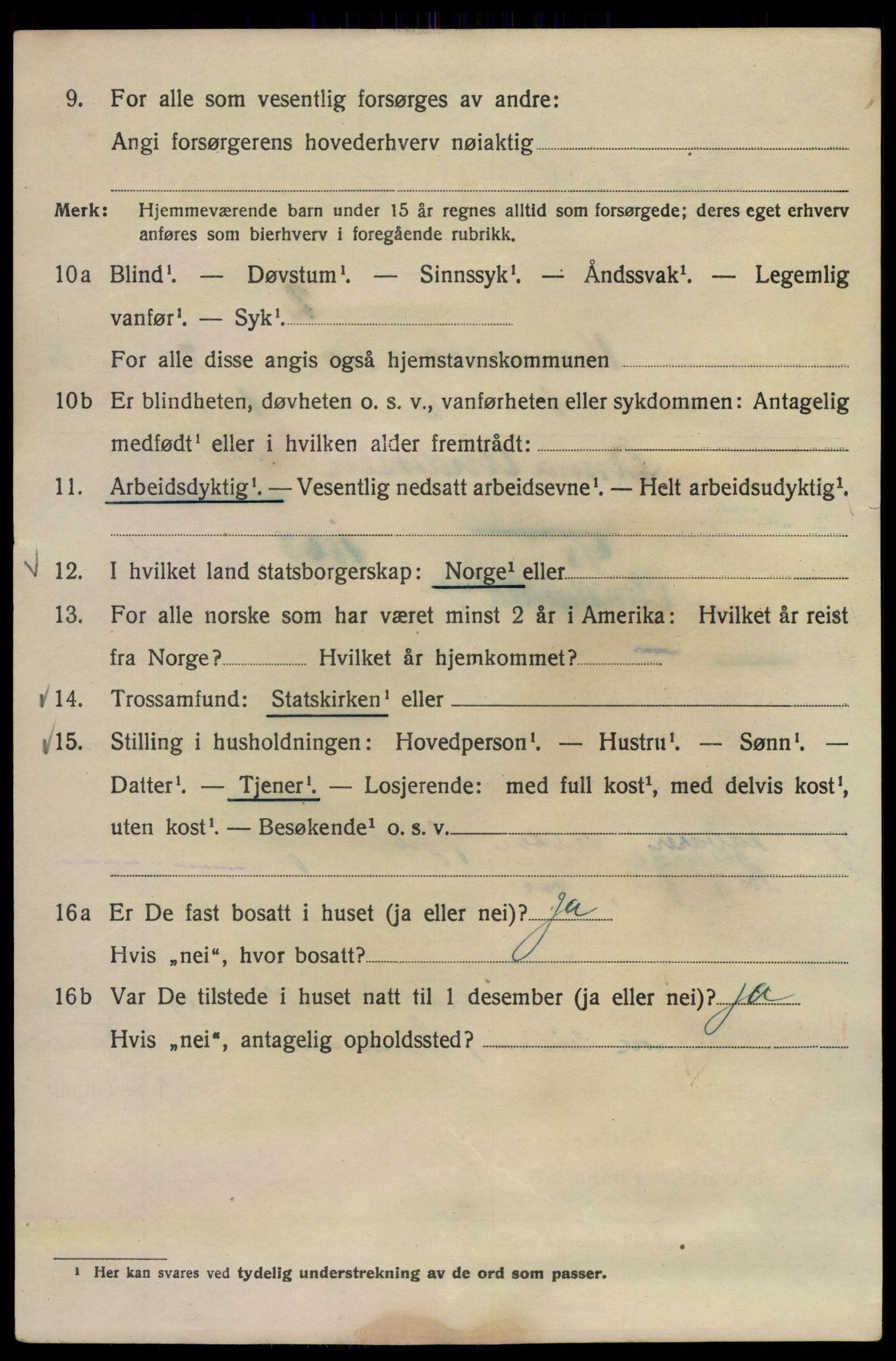 SAO, 1920 census for Kristiania, 1920, p. 618894