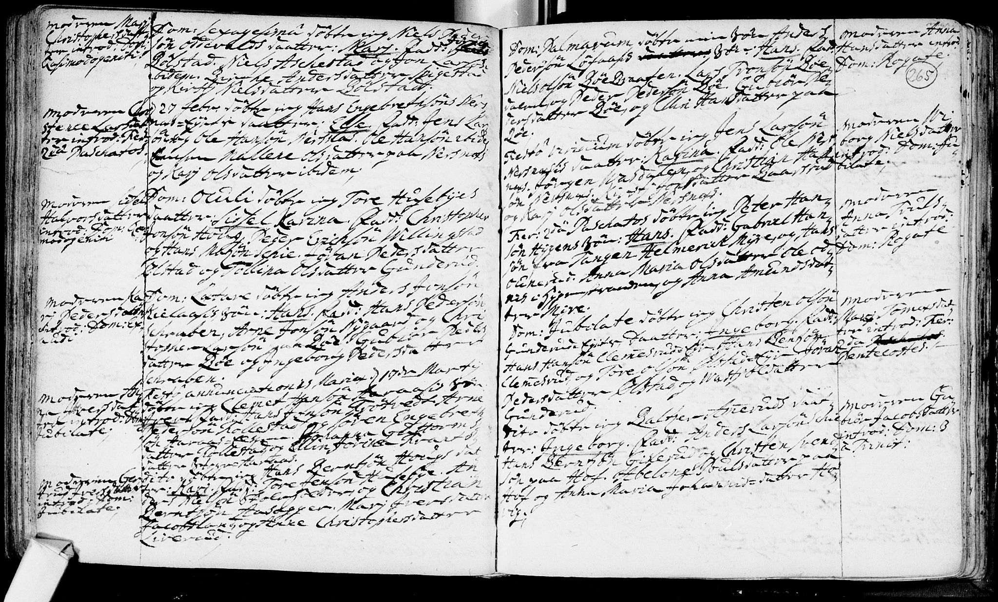 Røyken kirkebøker, AV/SAKO-A-241/F/Fa/L0002: Parish register (official) no. 2, 1731-1782, p. 265