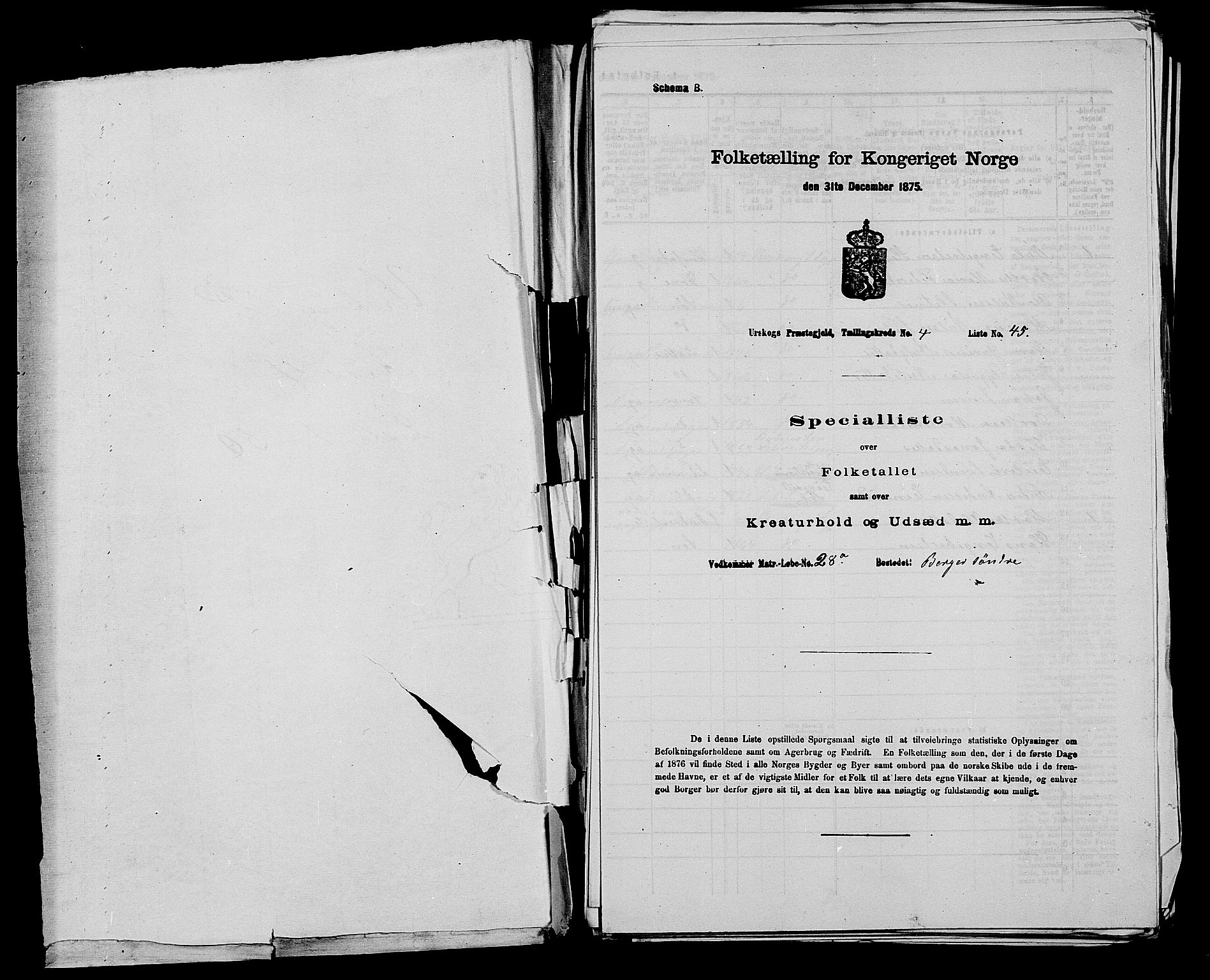 RA, 1875 census for 0224P Aurskog, 1875, p. 416