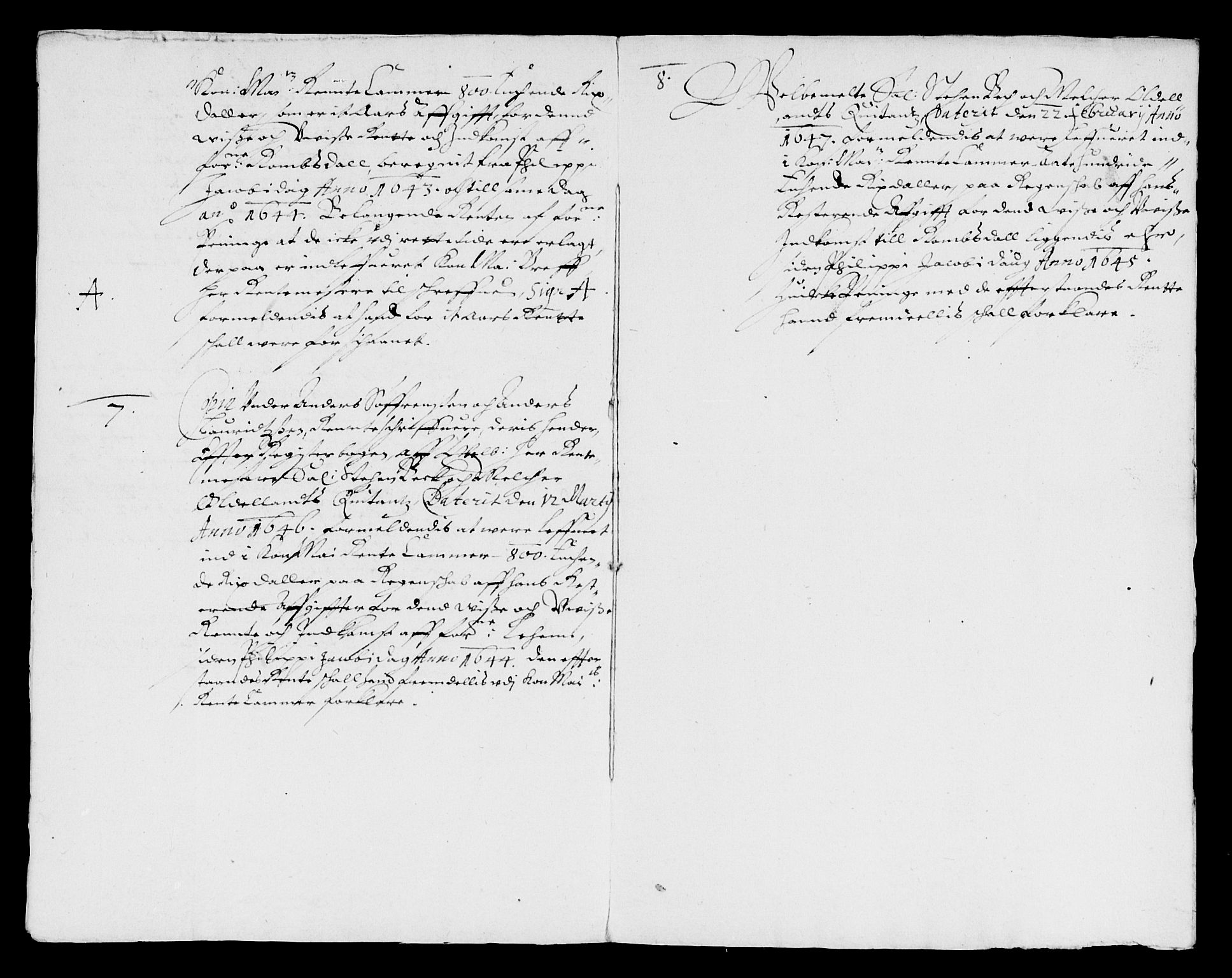 Rentekammeret inntil 1814, Reviderte regnskaper, Lensregnskaper, AV/RA-EA-5023/R/Rb/Rbx/L0001: Romsdal len, 1627-1646