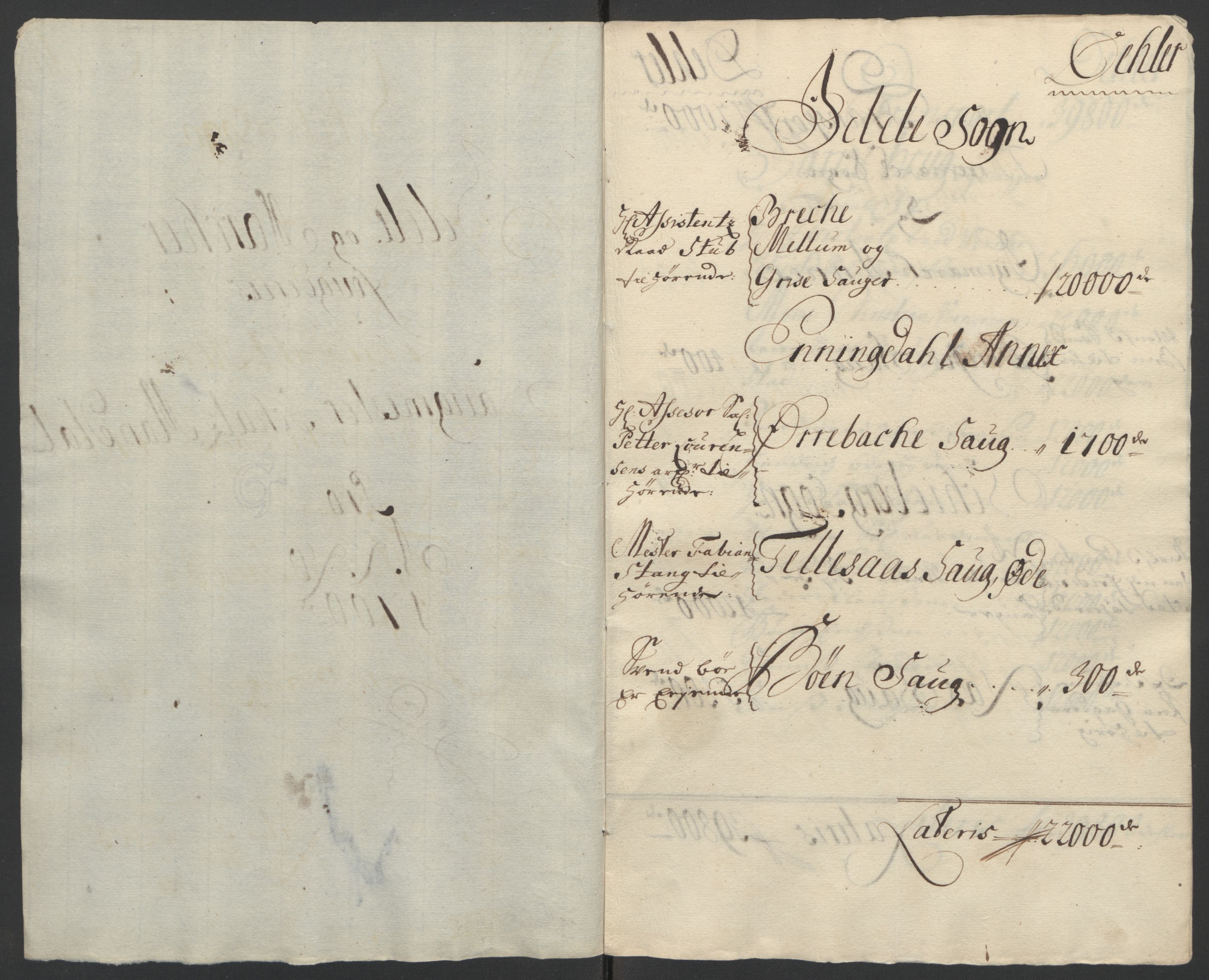 Rentekammeret inntil 1814, Reviderte regnskaper, Fogderegnskap, AV/RA-EA-4092/R01/L0015: Fogderegnskap Idd og Marker, 1700-1701, p. 127