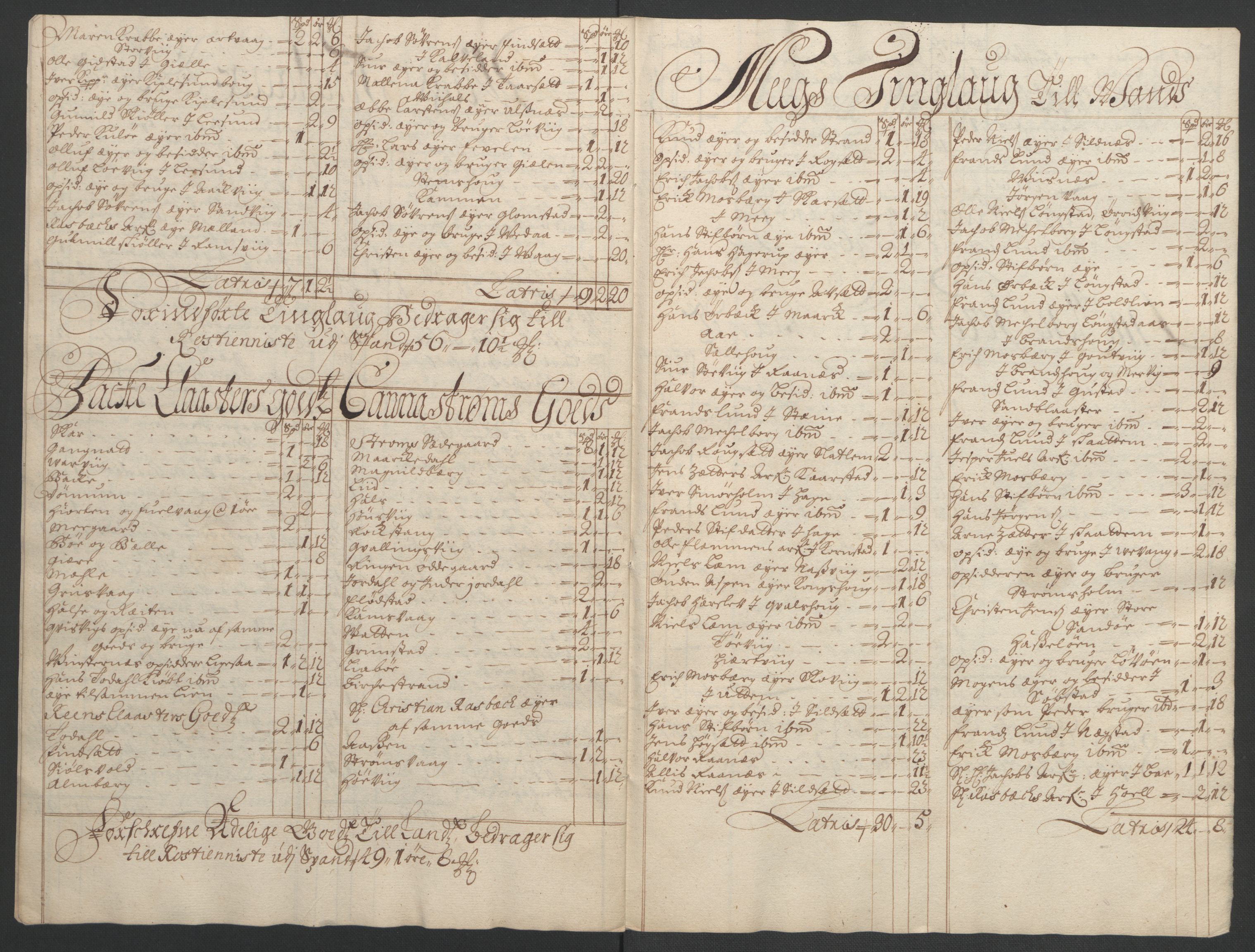 Rentekammeret inntil 1814, Reviderte regnskaper, Fogderegnskap, AV/RA-EA-4092/R56/L3735: Fogderegnskap Nordmøre, 1692-1693, p. 360