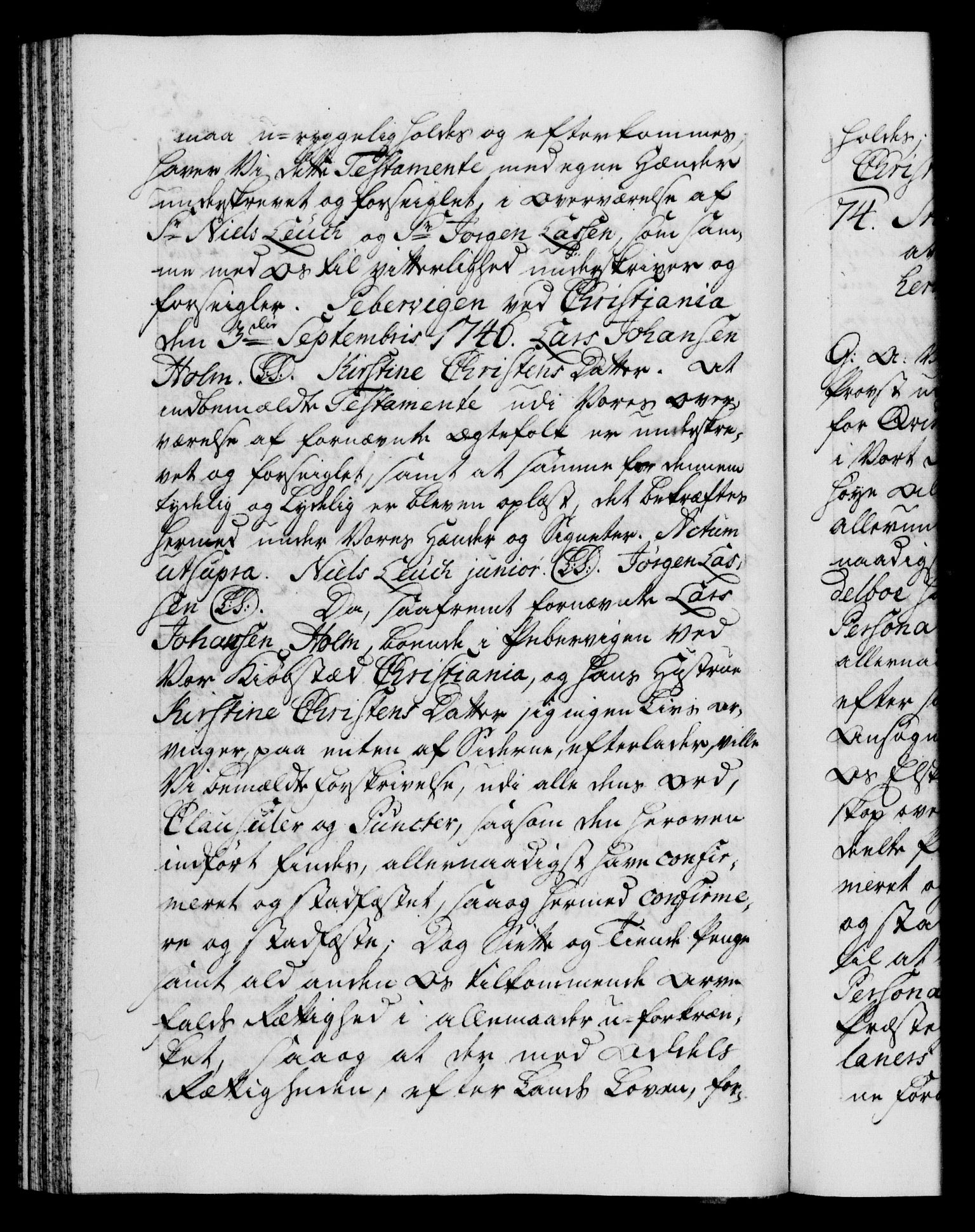 Danske Kanselli 1572-1799, AV/RA-EA-3023/F/Fc/Fca/Fcaa/L0035: Norske registre, 1746-1748, p. 52b