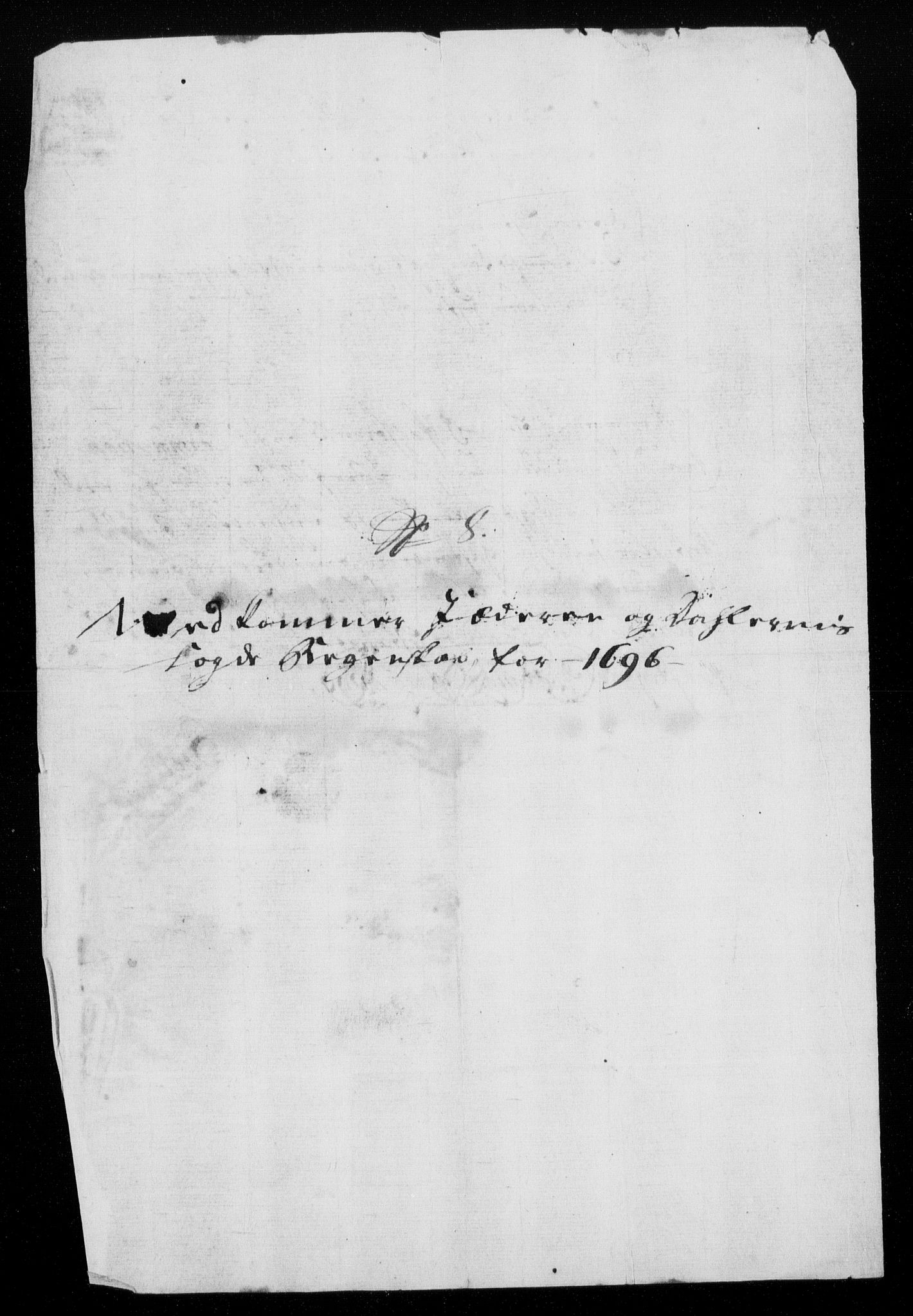Rentekammeret inntil 1814, Reviderte regnskaper, Fogderegnskap, RA/EA-4092/R46/L2728: Fogderegnskap Jæren og Dalane, 1694-1696, p. 429