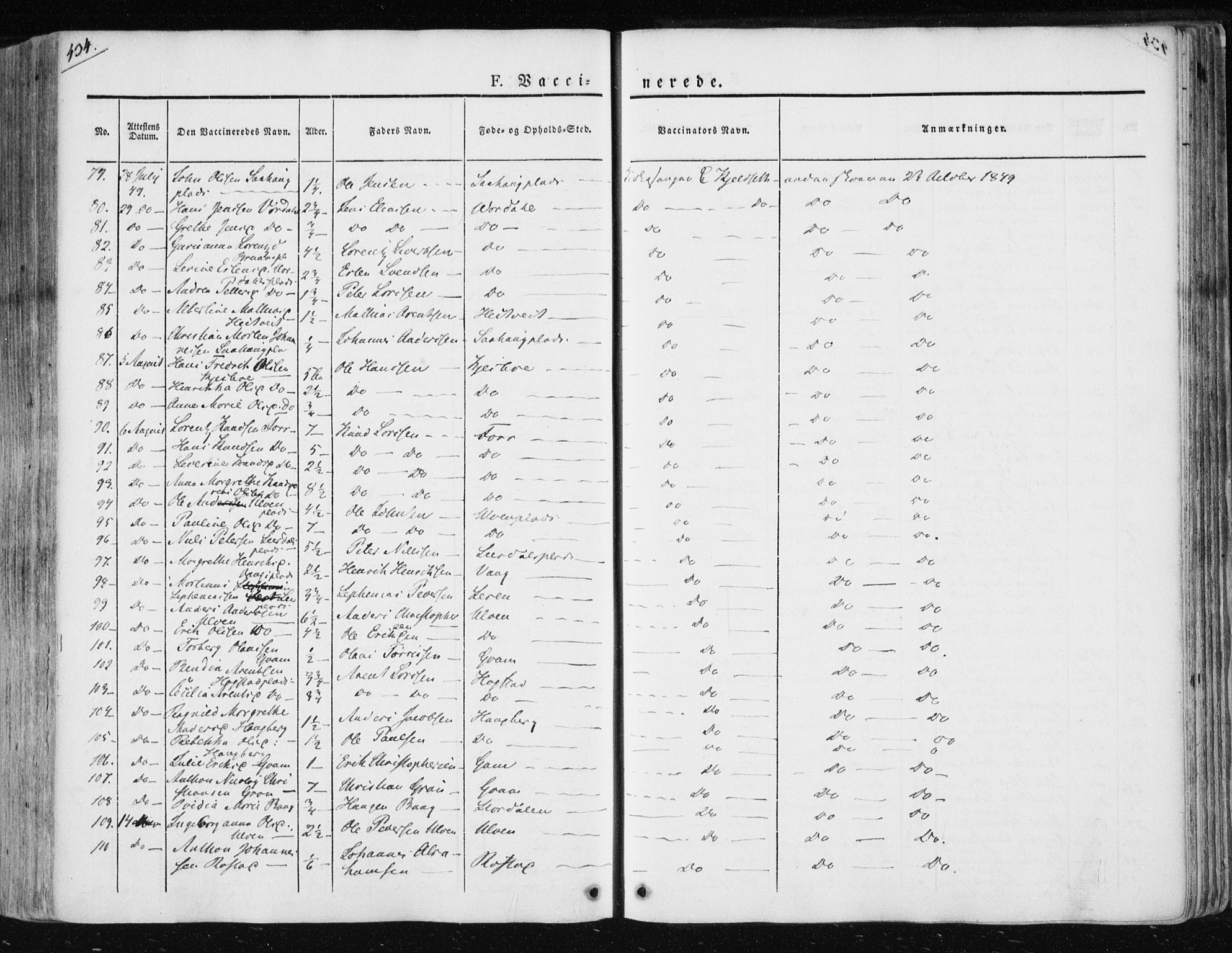 Ministerialprotokoller, klokkerbøker og fødselsregistre - Nord-Trøndelag, AV/SAT-A-1458/730/L0280: Parish register (official) no. 730A07 /1, 1840-1854, p. 434