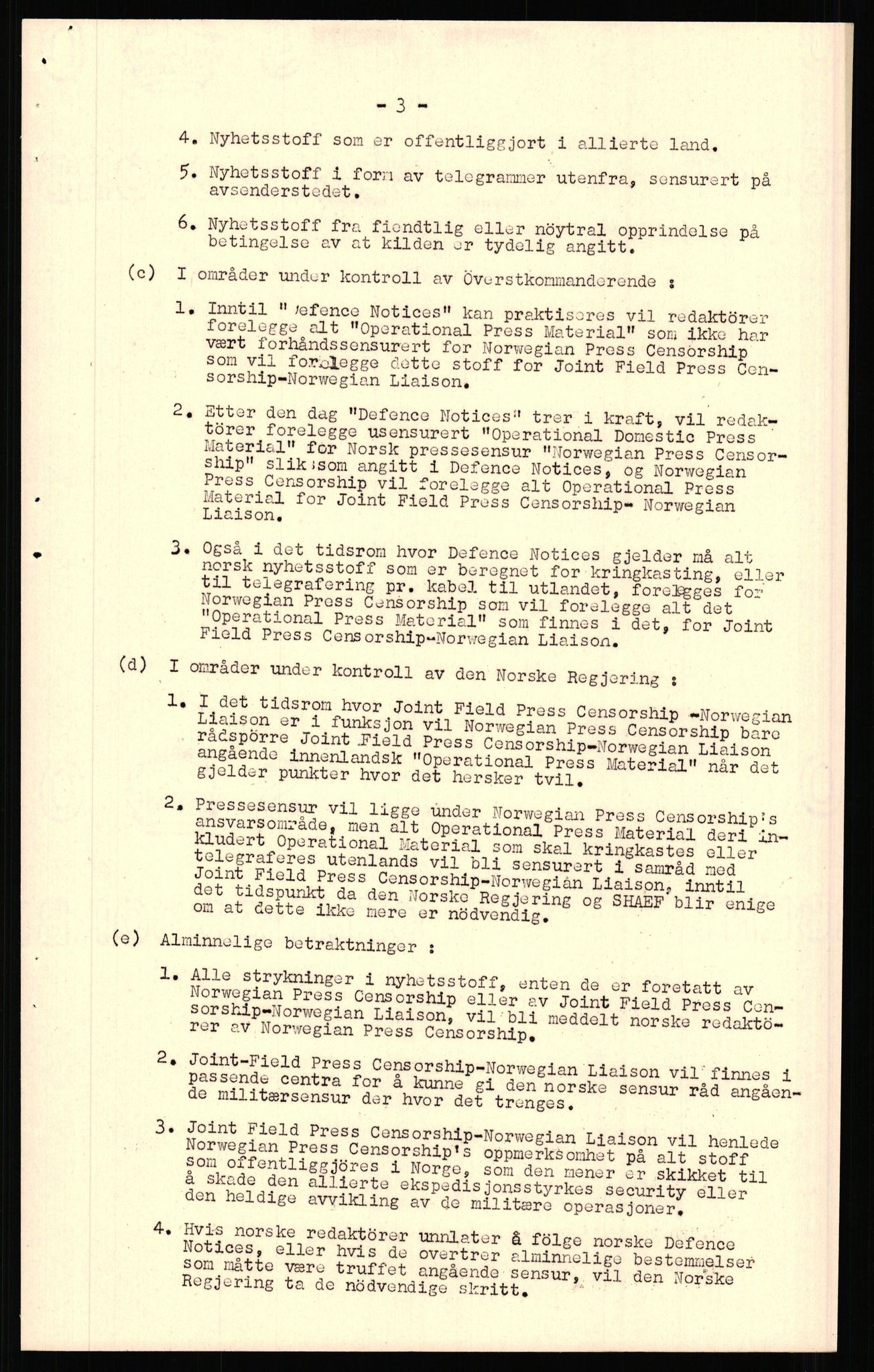 Forsvaret, Forsvarets krigshistoriske avdeling, AV/RA-RAFA-2017/Y/Yf/L0211: II-C-11-2140  -  Forsvarets overkommandos virksomhet utenfor Norge, 1940-1945, p. 785