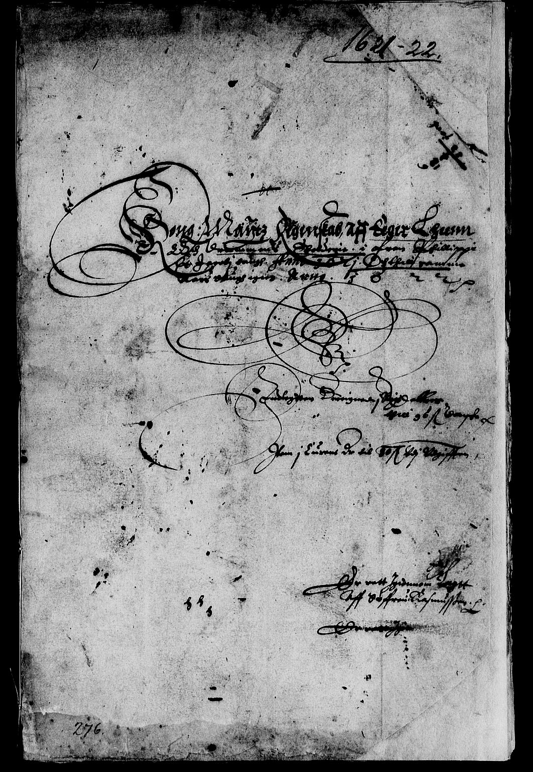 Rentekammeret inntil 1814, Reviderte regnskaper, Lensregnskaper, RA/EA-5023/R/Rb/Rbm/L0002: Eiker len, 1617-1622