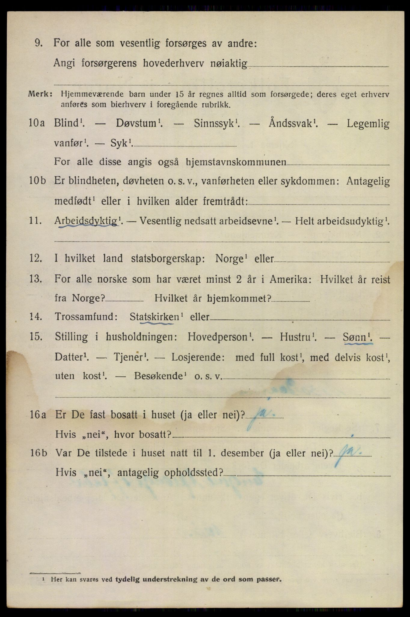 SAKO, 1920 census for Hurum, 1920, p. 1797