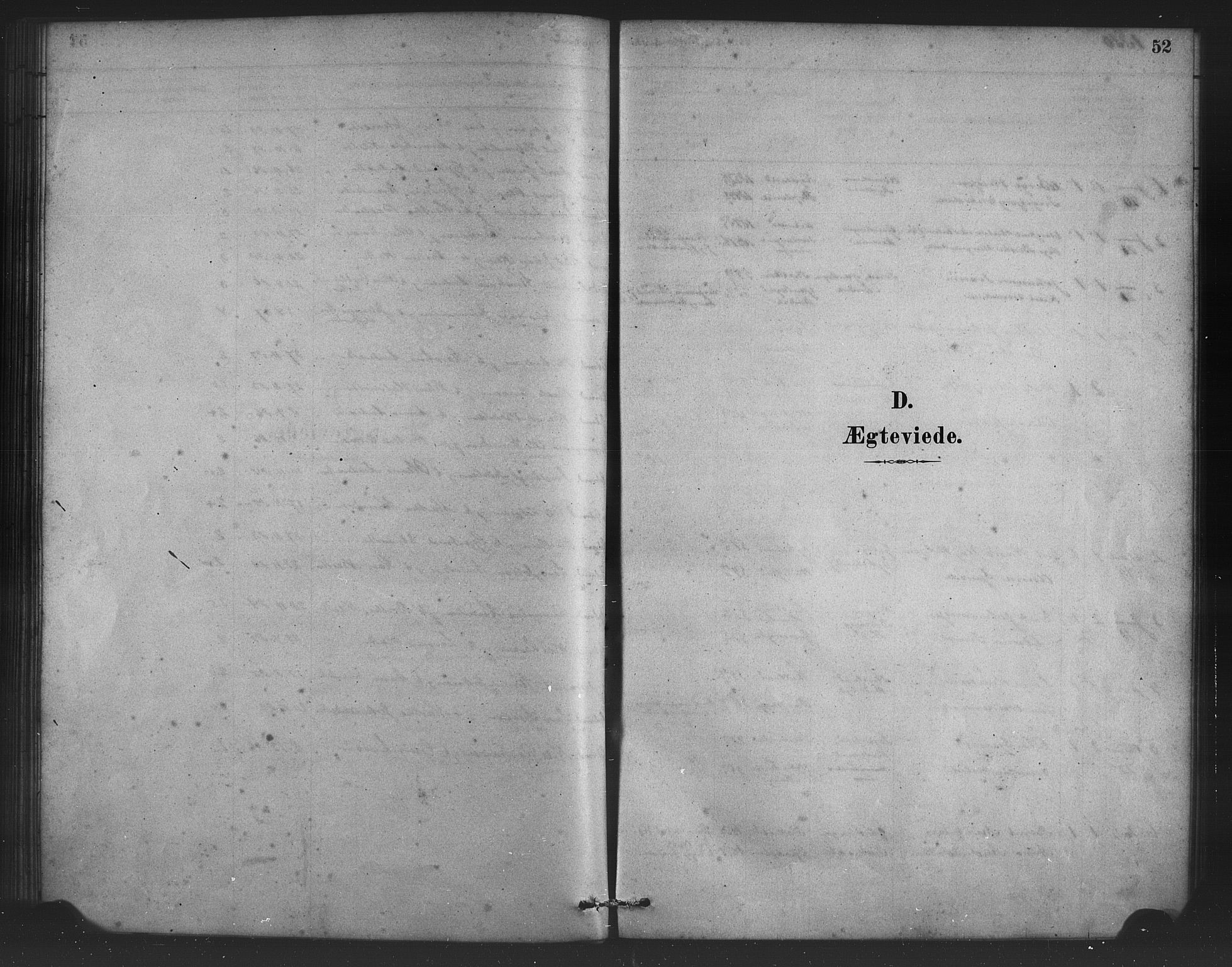 Alversund Sokneprestembete, SAB/A-73901/H/Ha/Haa/Haad/L0001: Parish register (official) no. D 1, 1880-1898, p. 52