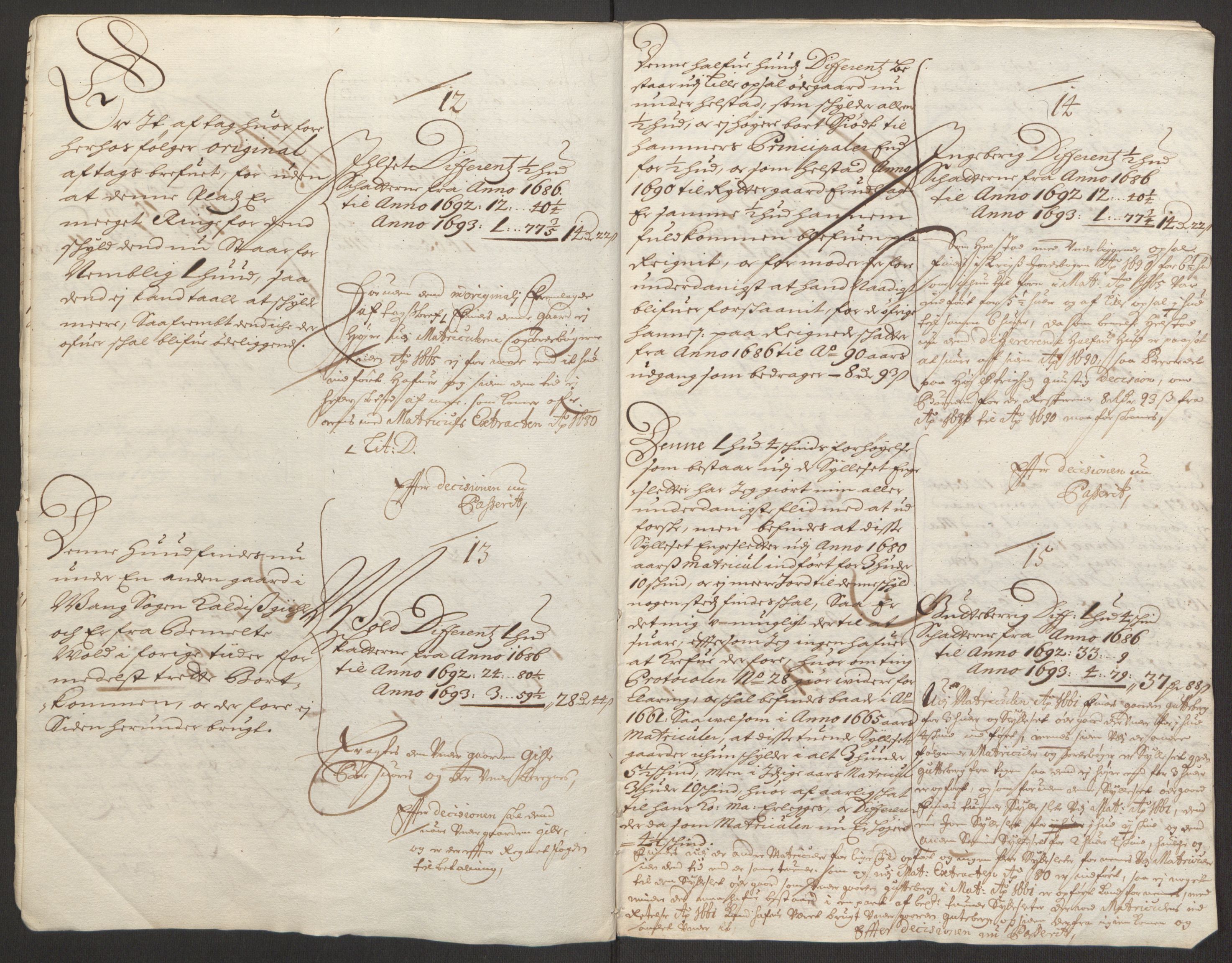 Rentekammeret inntil 1814, Reviderte regnskaper, Fogderegnskap, AV/RA-EA-4092/R16/L1034: Fogderegnskap Hedmark, 1693, p. 279