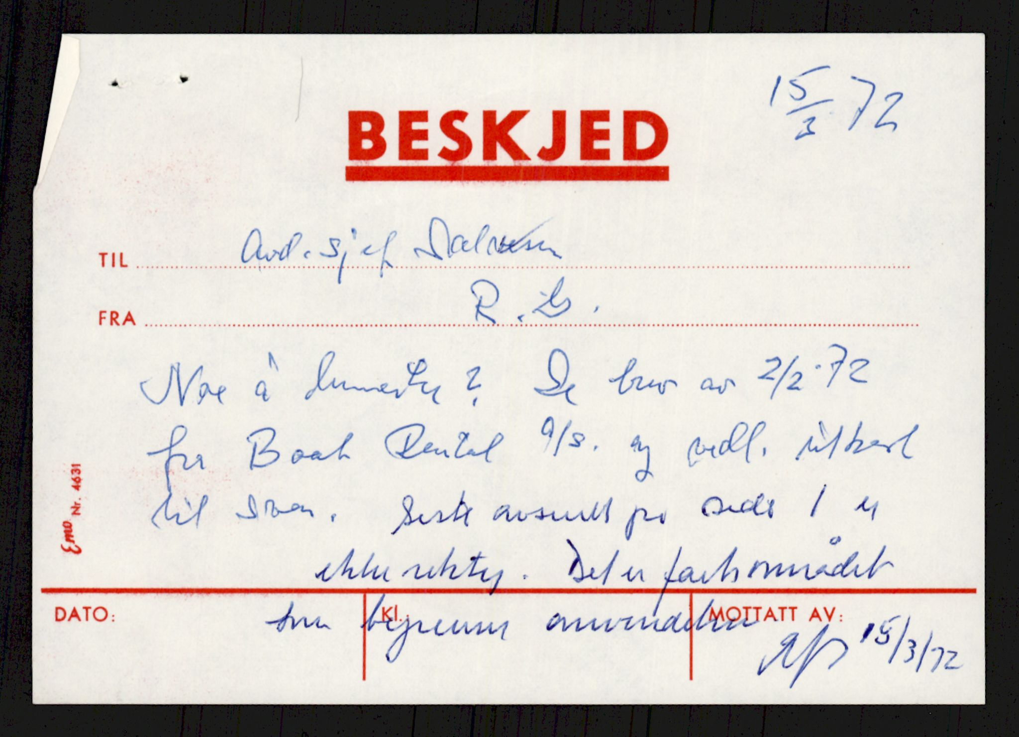 Sjøfartsdirektoratet med forløpere, generelt arkiv, AV/RA-S-1407/D/Du/Duc/L0641/0004: Skipskontrollen - Forskrifter    / Utleiebåter (2 mapper), 1977-1989, p. 217