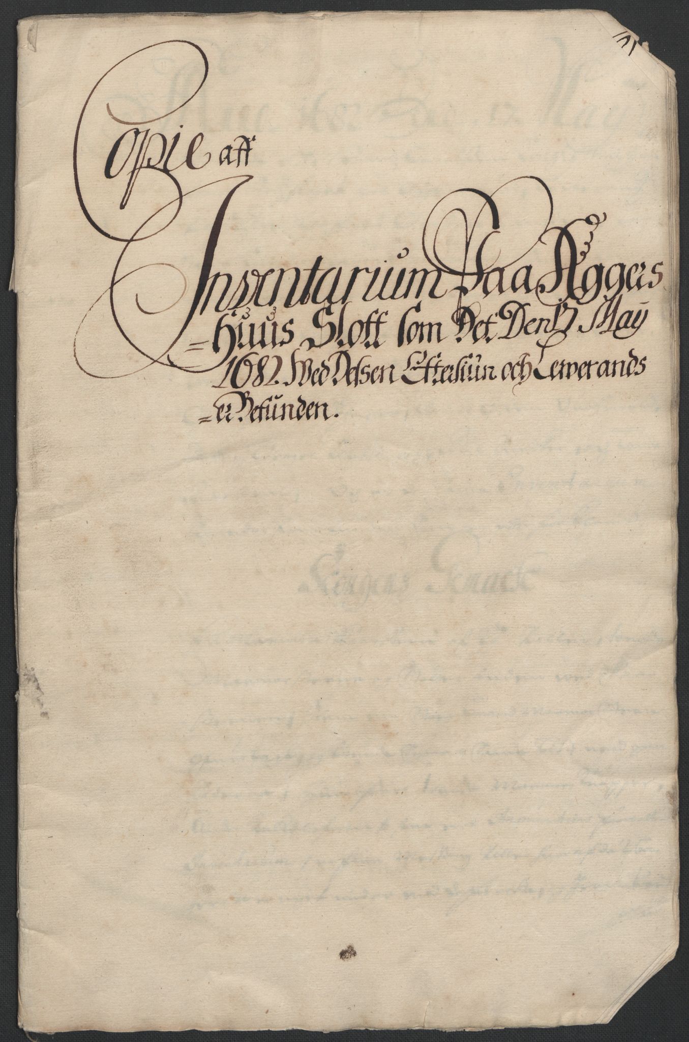 Rentekammeret inntil 1814, Reviderte regnskaper, Fogderegnskap, AV/RA-EA-4092/R08/L0420: Fogderegnskap Aker, 1682-1691, p. 190