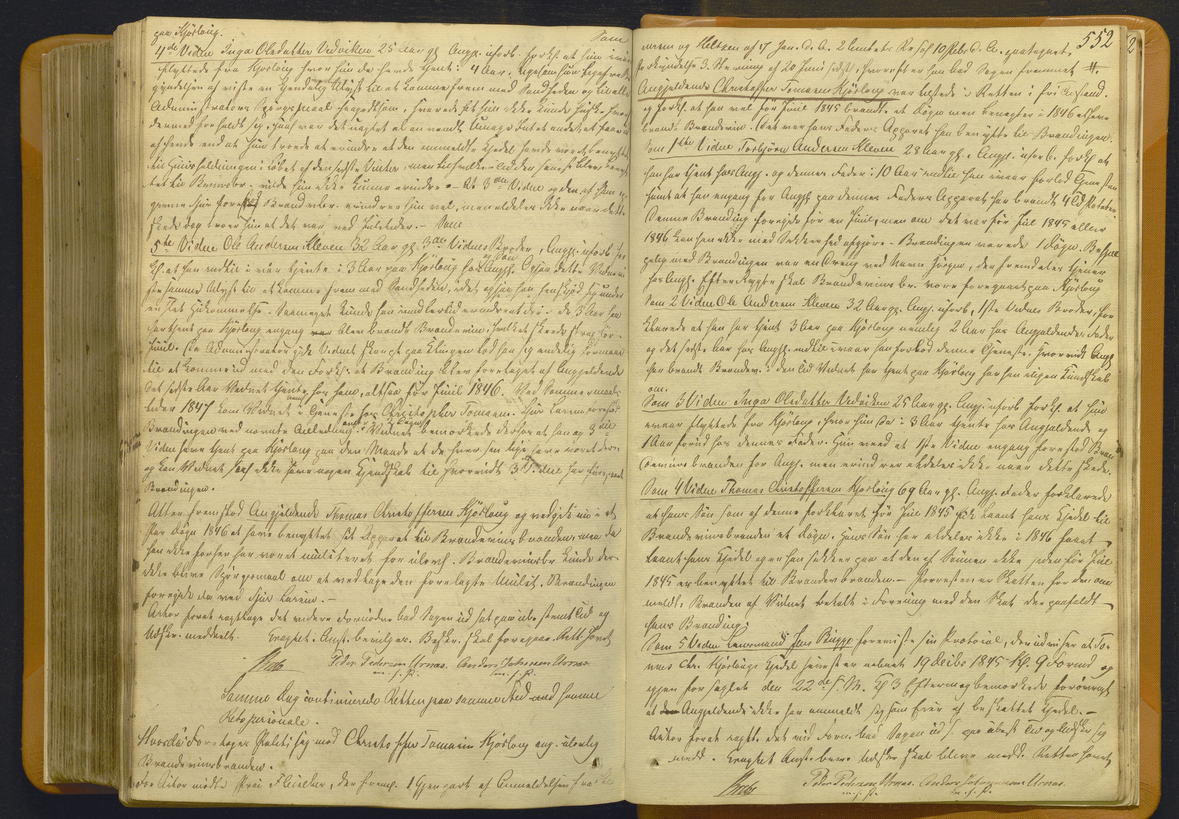 Indre Sogn tingrett, AV/SAB-A-3301/1/F/Fb/Fbc/L0007: Offentlege saker, Ba 7, 1843-1849, p. 551b-552a