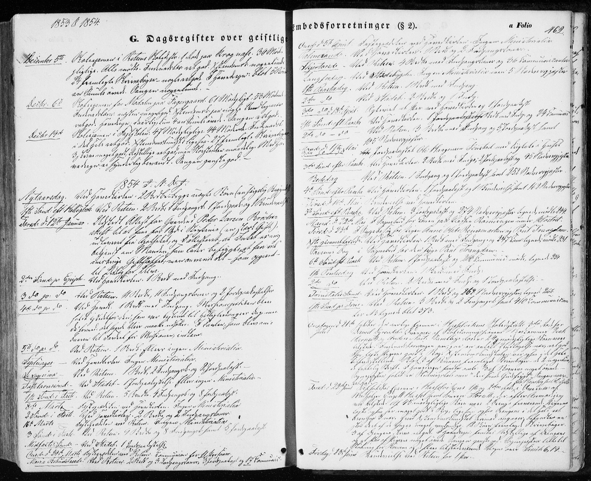Ministerialprotokoller, klokkerbøker og fødselsregistre - Sør-Trøndelag, SAT/A-1456/646/L0611: Parish register (official) no. 646A09, 1848-1857, p. 462