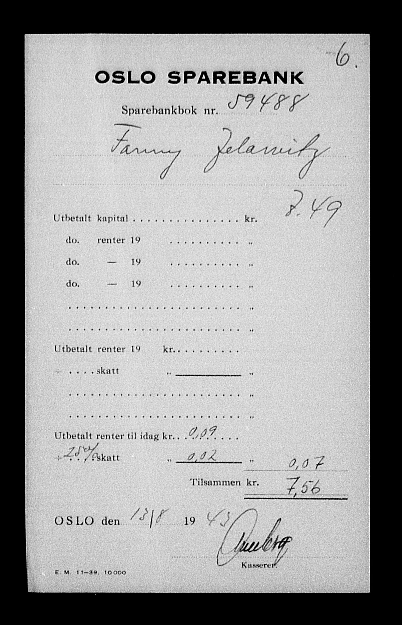 Justisdepartementet, Tilbakeføringskontoret for inndratte formuer, AV/RA-S-1564/H/Hc/Hcc/L0948: --, 1945-1947, p. 103