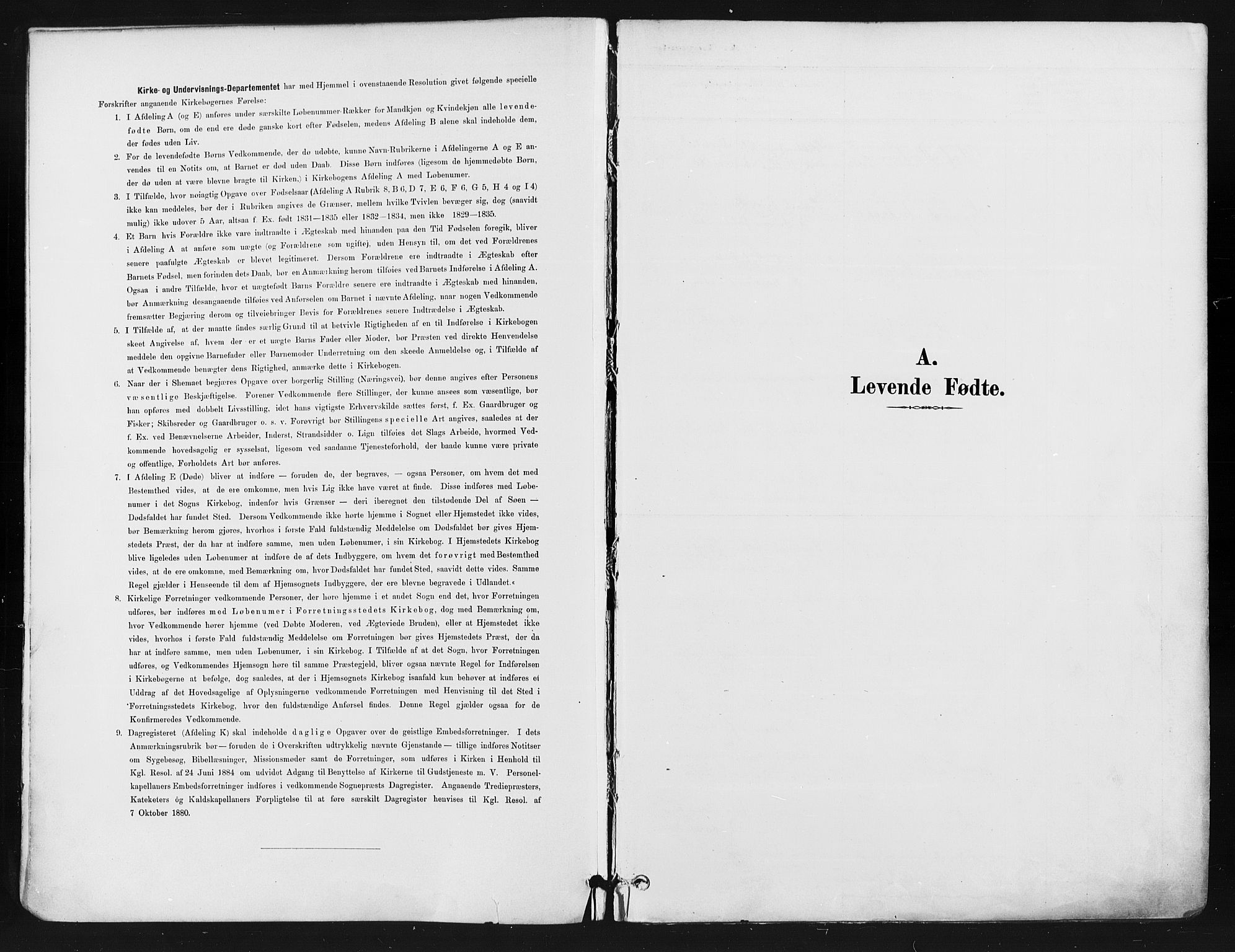 Kampen prestekontor Kirkebøker, SAO/A-10853/F/Fa/L0005: Parish register (official) no. I 5, 1890-1902