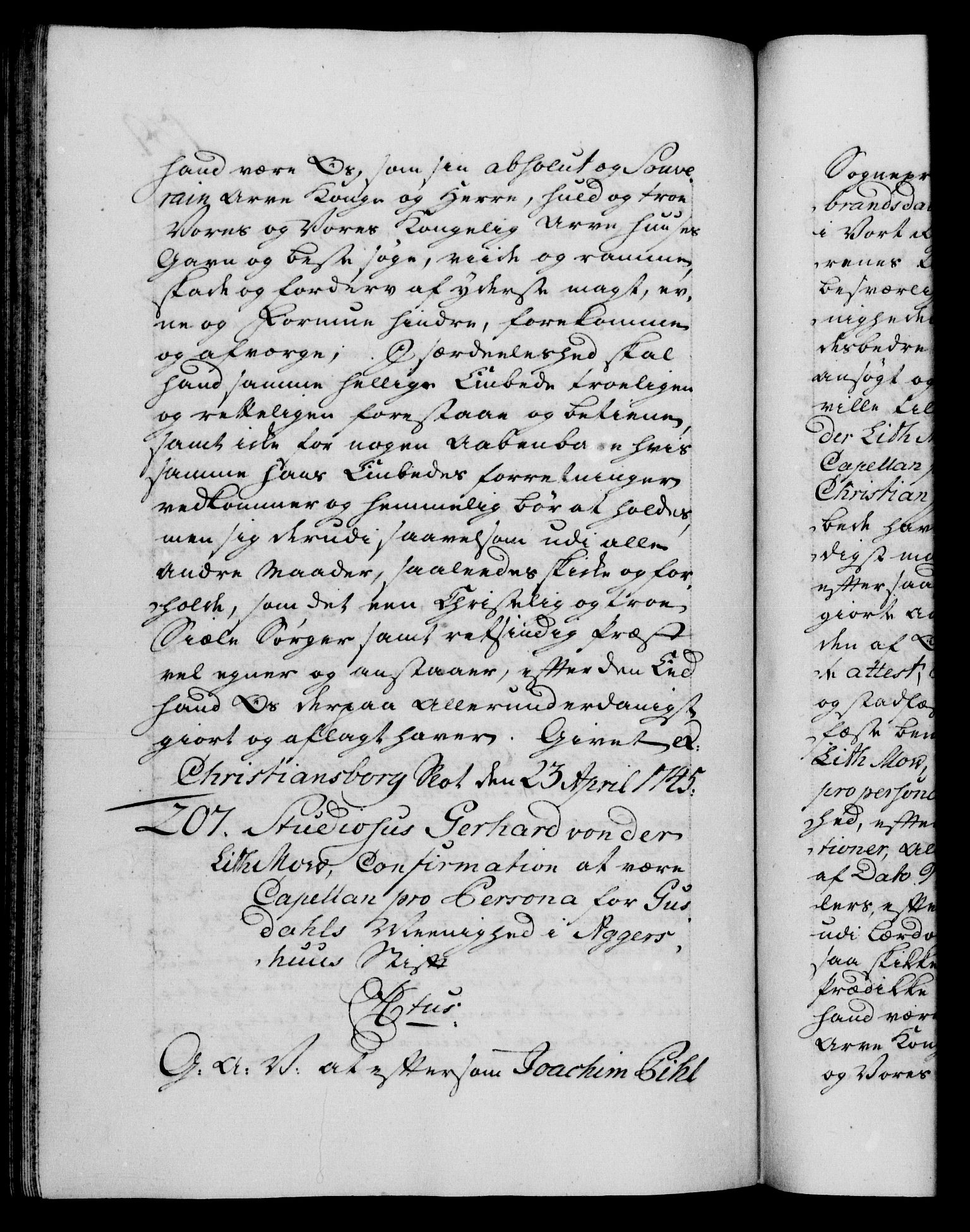 Danske Kanselli 1572-1799, AV/RA-EA-3023/F/Fc/Fca/Fcaa/L0034: Norske registre, 1745-1746, p. 139b